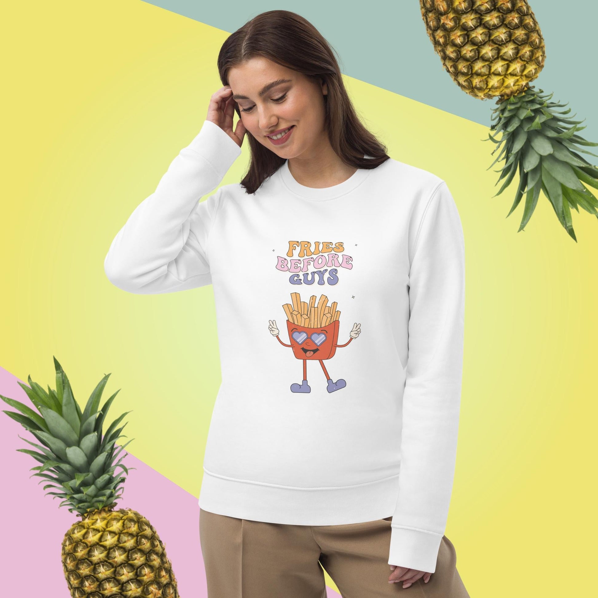Elevate your wardrobe with a cozy sweatshirt for women—bold, ethical & effortlessly stylish.