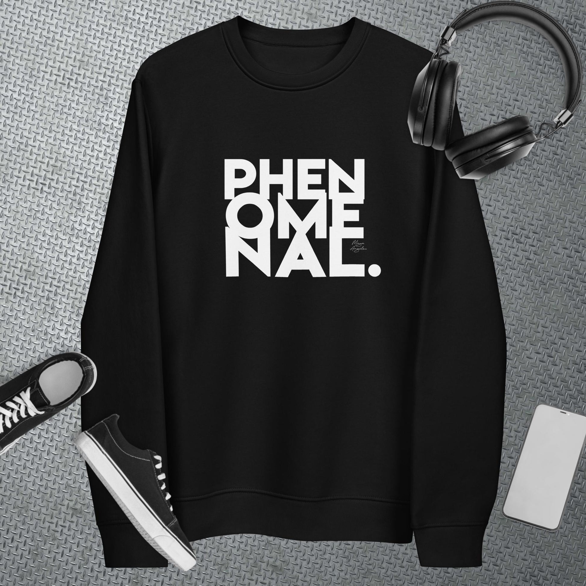 Feminist 'Phenomenal' Maya Organic Cotton Sweatshirt - Feminism