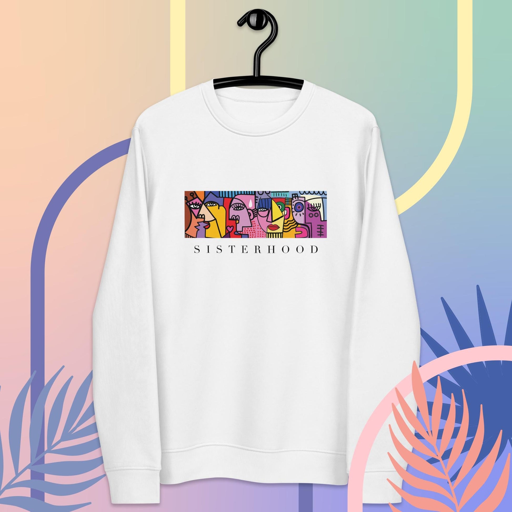 Stand for women’s rights with the Feminist 'Sisterhood' organic cotton sweatshirt – shop now!