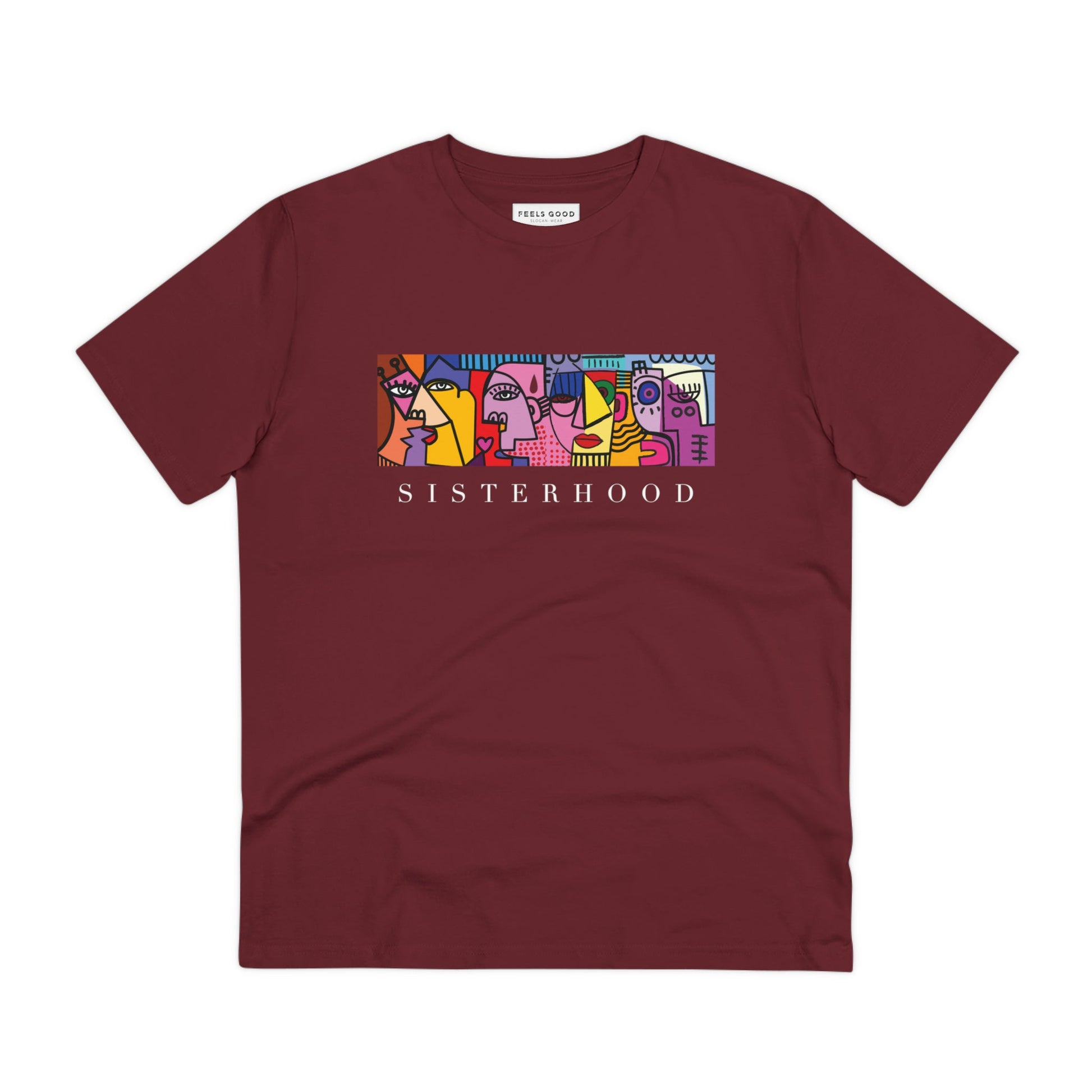 More than fashion—the feminist 'Sisterhood' organic cotton t-shirt is empowerment beyond mens Dior t shirt.
