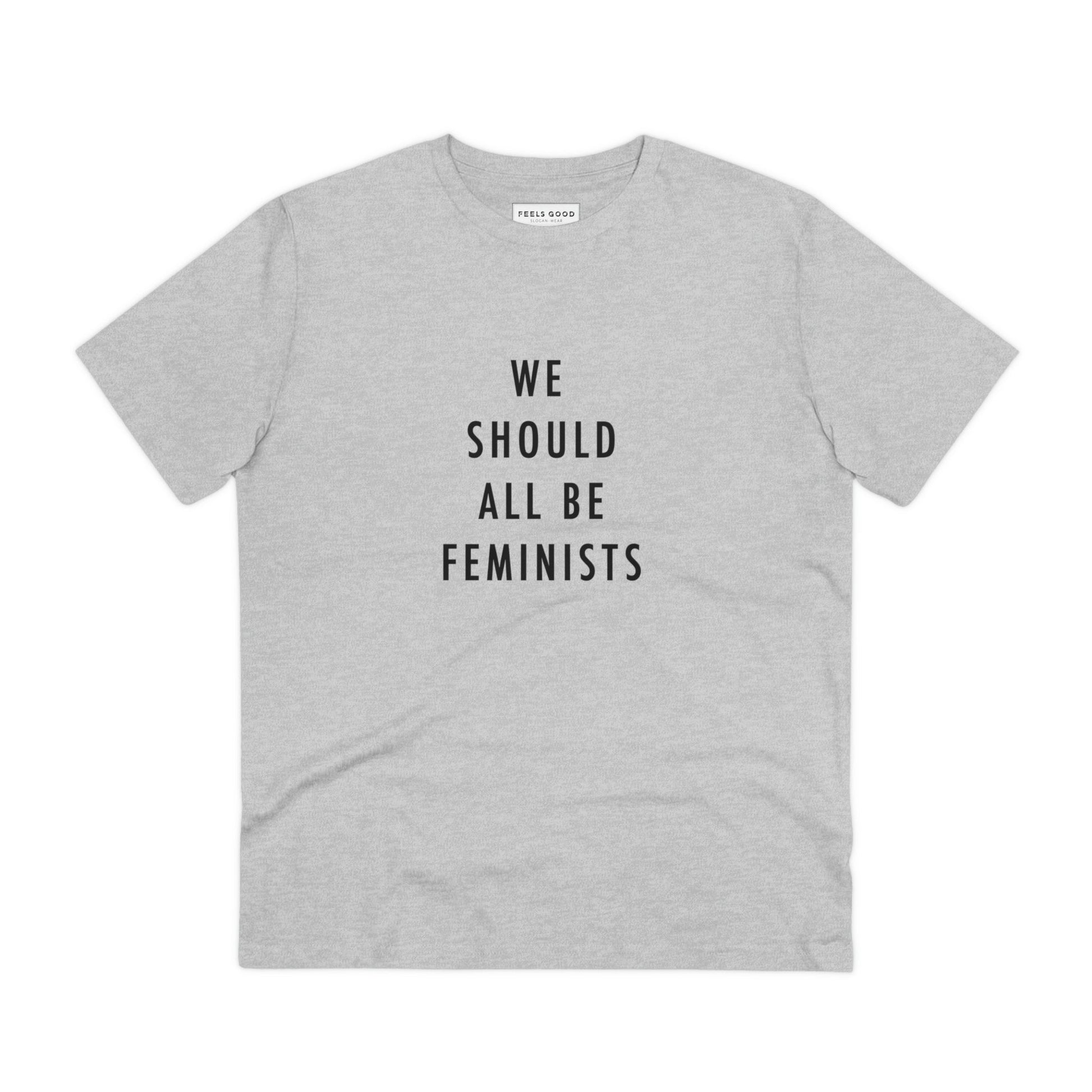 Feminist t shirt UK edition – Feminist 'We Should All Be …' Organic Cotton T-shirt

