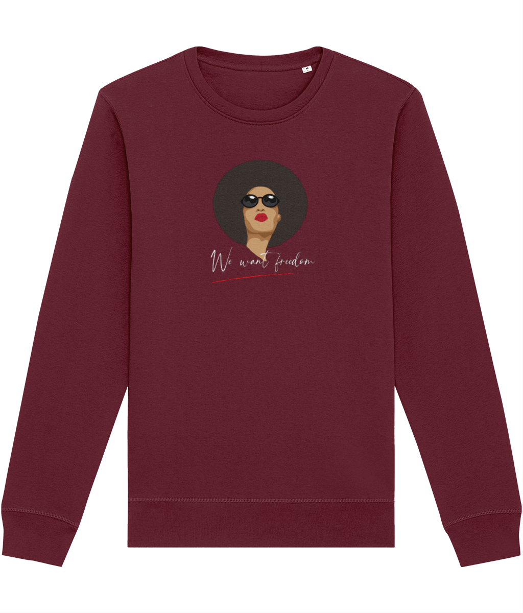 Comfort meets activism in this feminist sweatshirt, made for everyday empowerment.