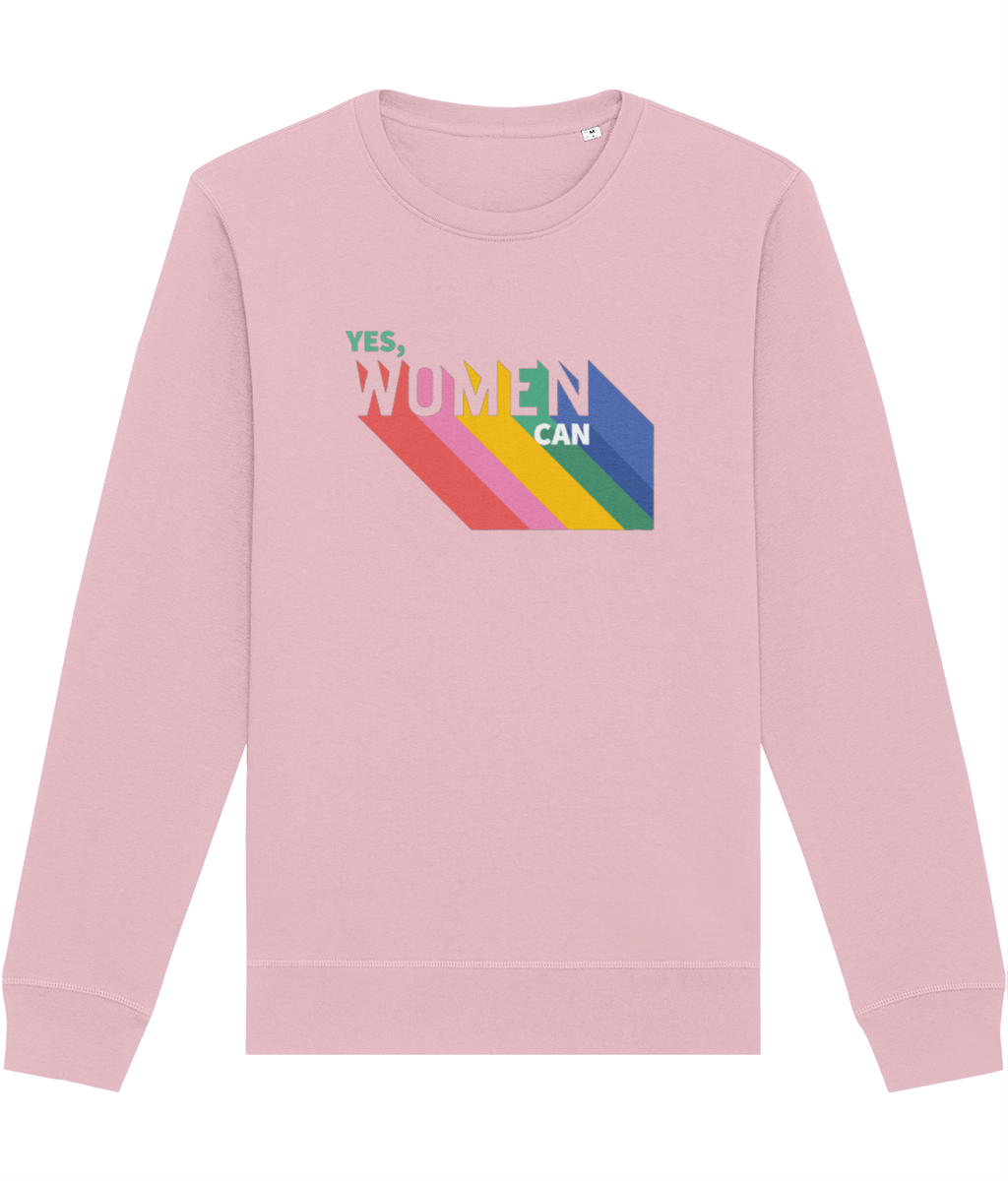 Ethically made and incredibly soft, our feminist slogan sweatshirt is perfect for everyday activism.