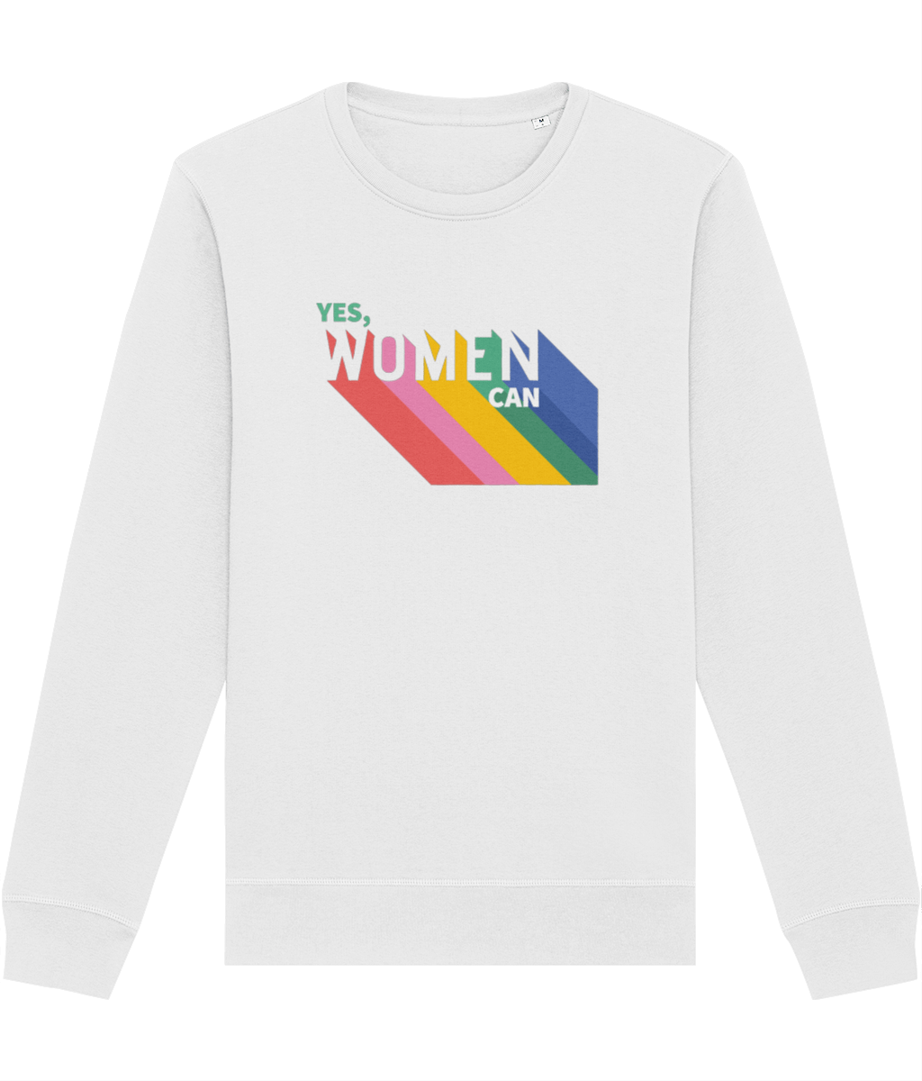 Chic and meaningful, our white sweatshirts for women let you wear your values with confidence.
