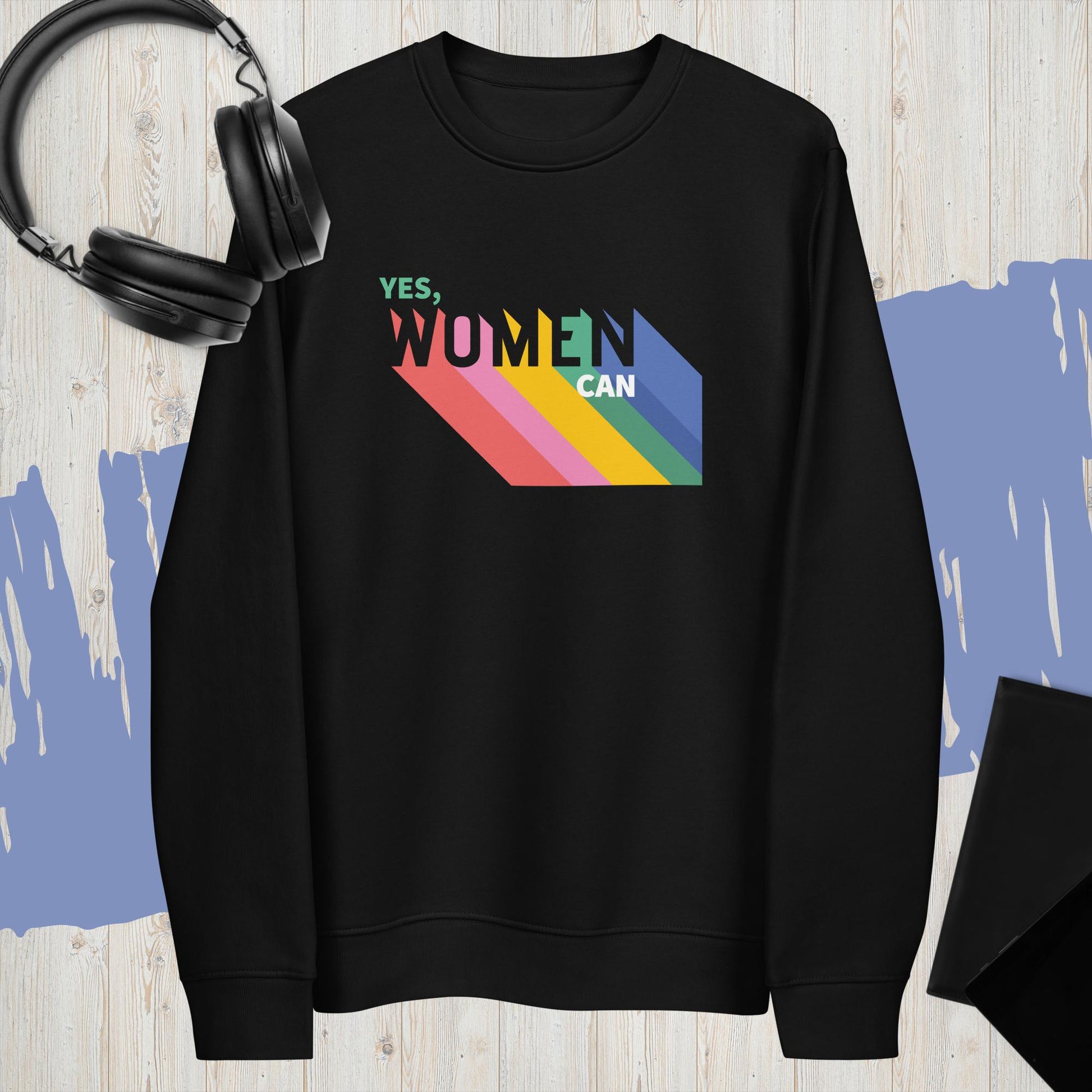 Elevate your style with a sweatshirt for women that combines feminism, comfort, and sustainability.