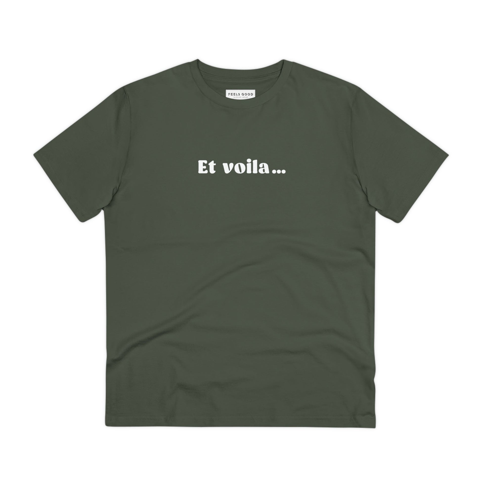 A must-have for Francophiles, this funny French quote tee, the Francophile 'And There We Have It' T-shirt, is unique.