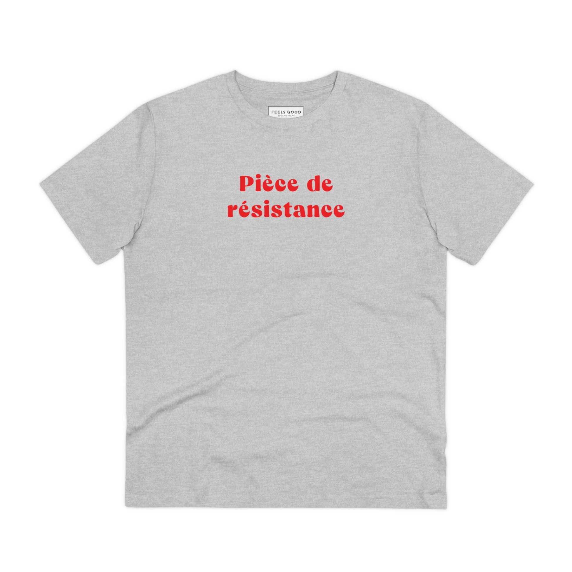 Wear a funny French quote with the Francophile 'Best Feature' Organic Cotton T-shirt every day.