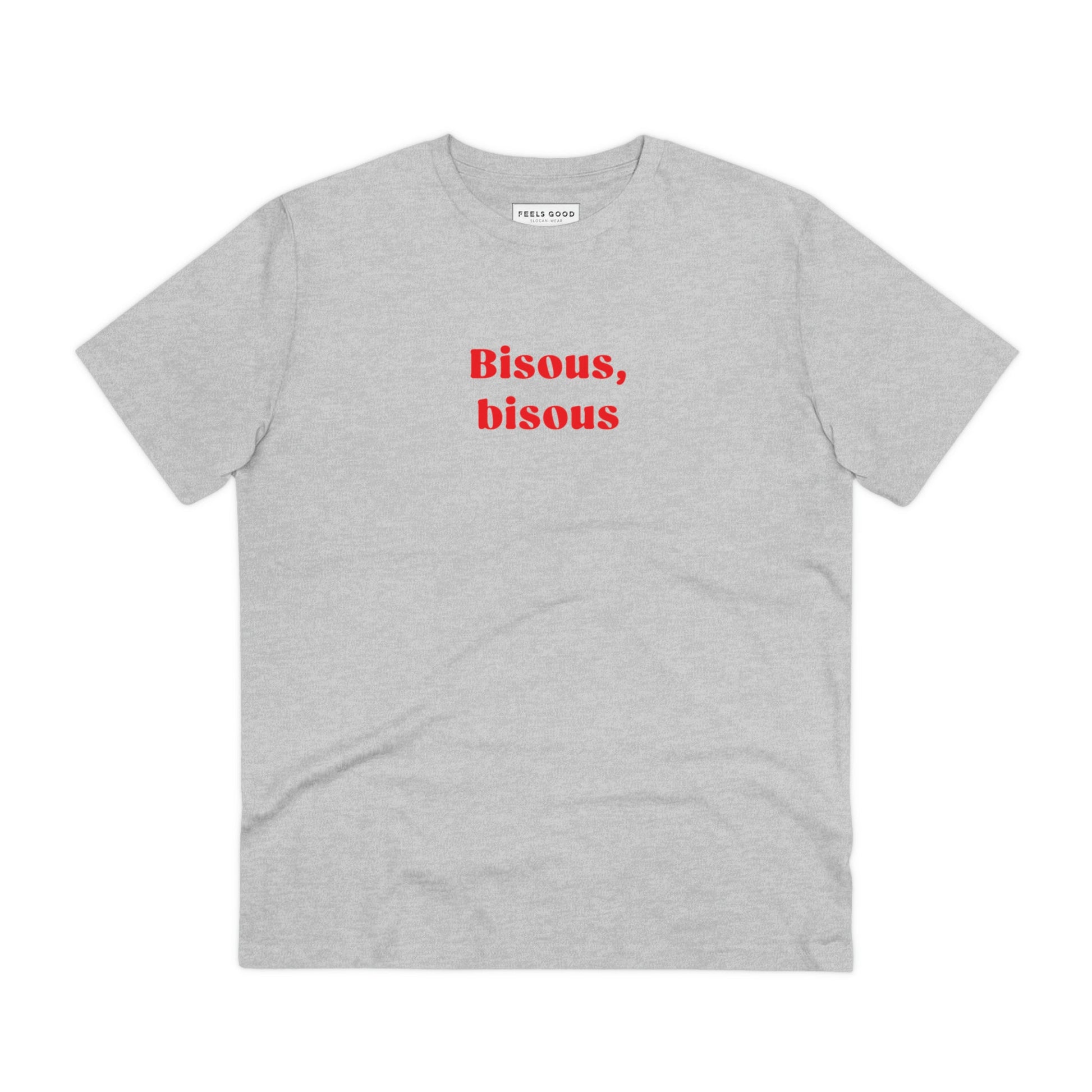 Chic and playful, the Francophile 'French Kiss' Organic Cotton T-shirt features stylish quotes in French.