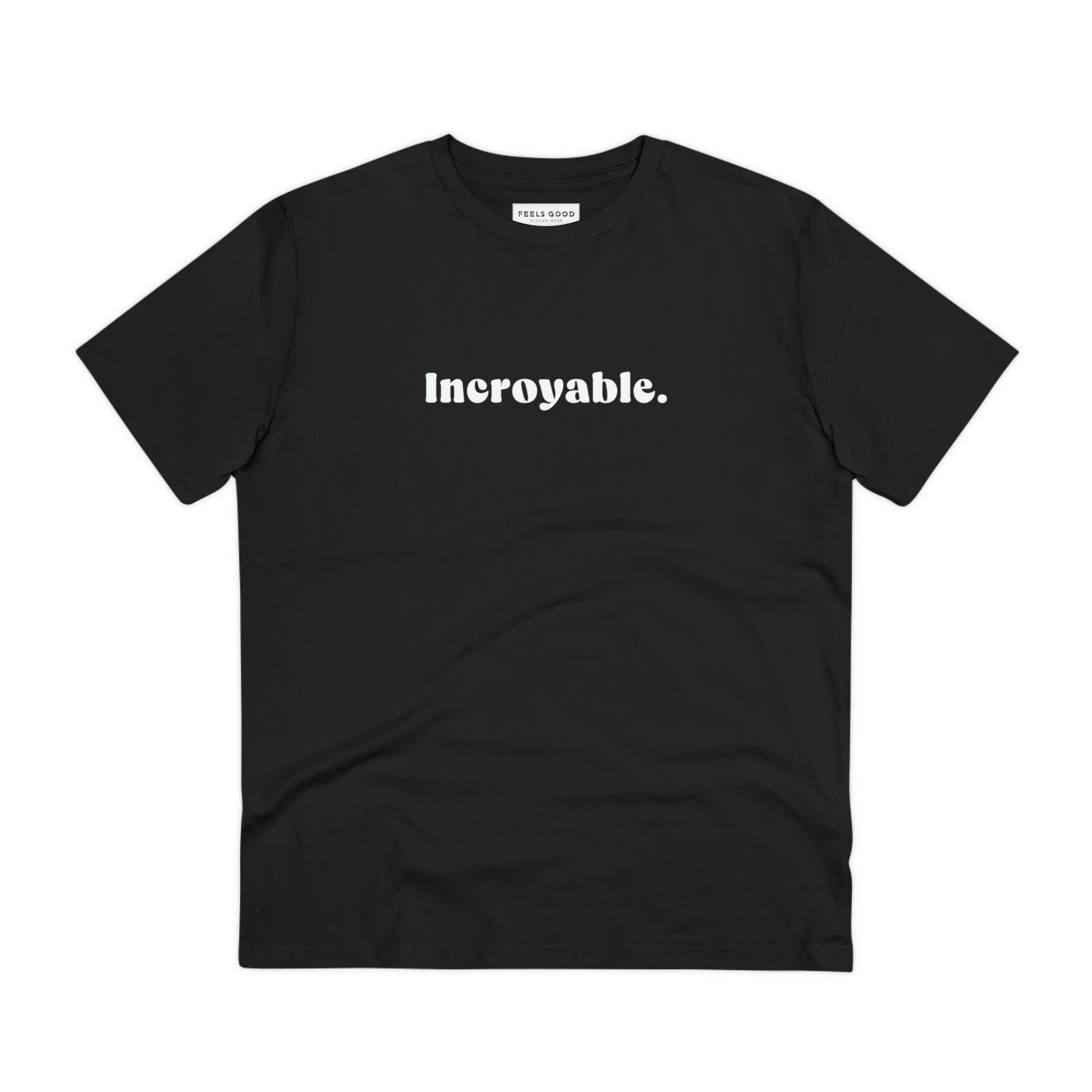 Make a statement with T-shirts in French, like the Francophile 'Incredible' Organic Cotton T-shirt.