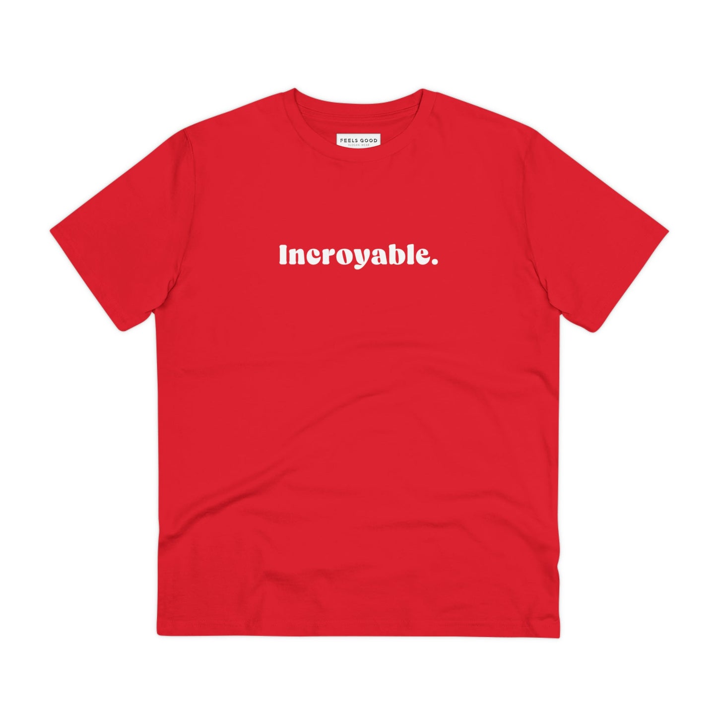 Elevate your look with French T-shirts—get the Francophile 'Incredible' Organic Cotton T-shirt now.