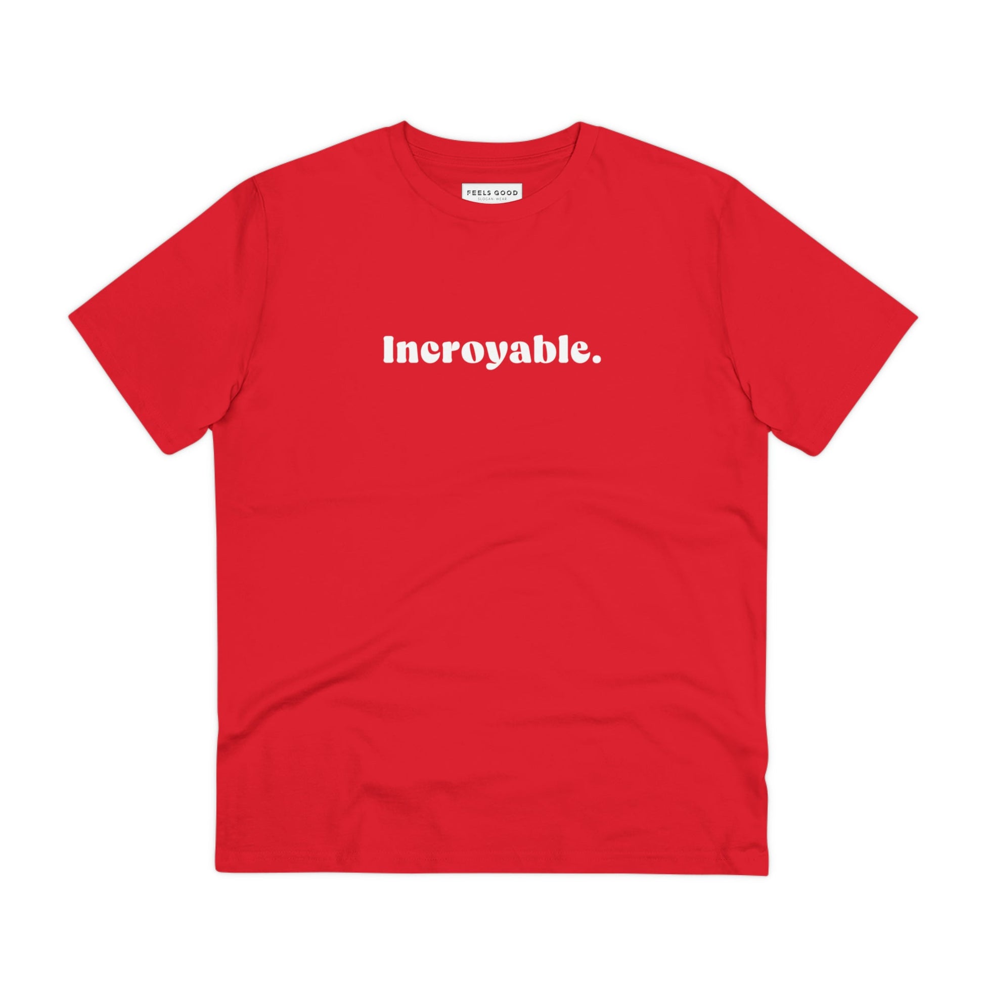Elevate your look with French T-shirts—get the Francophile 'Incredible' Organic Cotton T-shirt now.