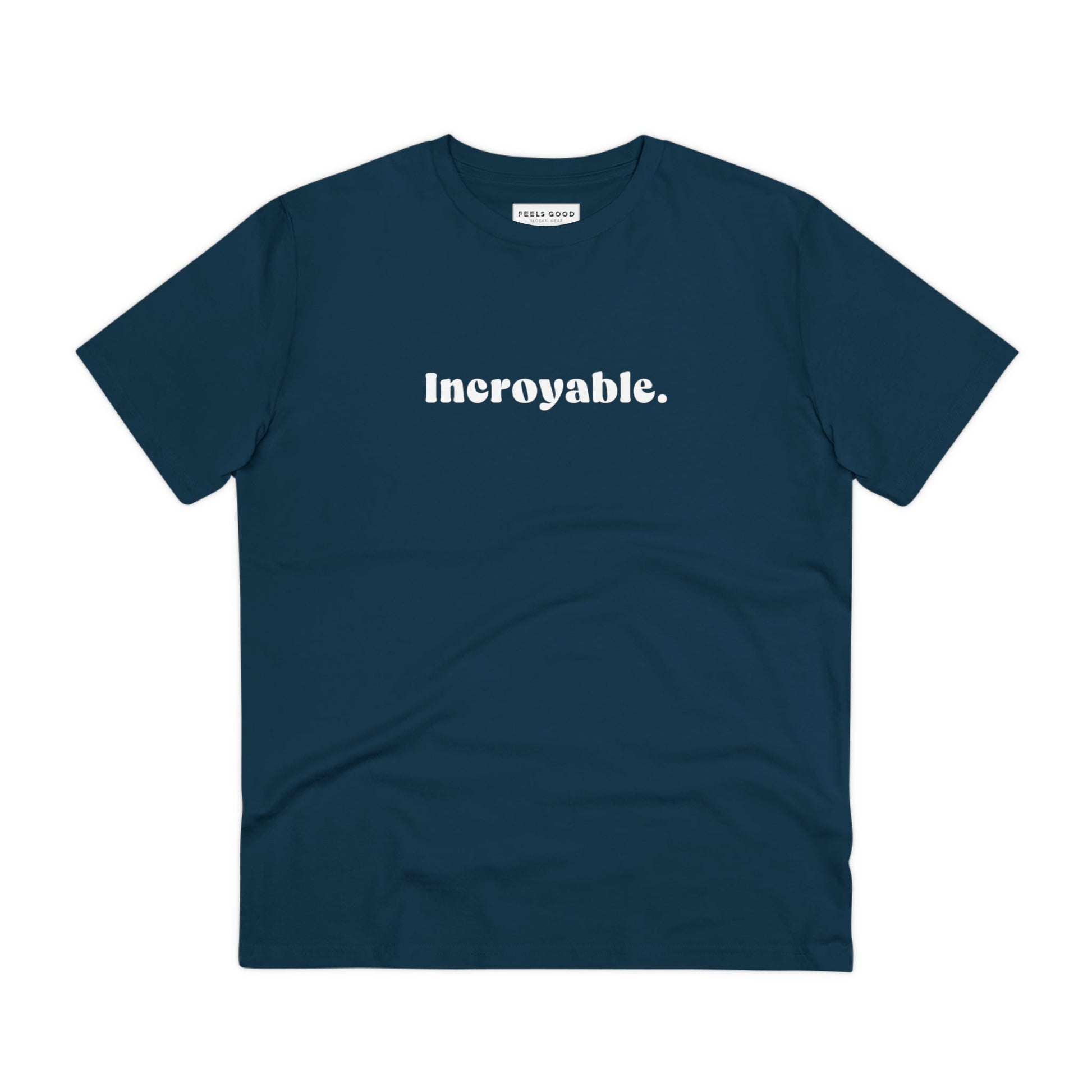 Stay stylish with French tee shirts—try the Francophile 'Incredible' Organic Cotton T-shirt.