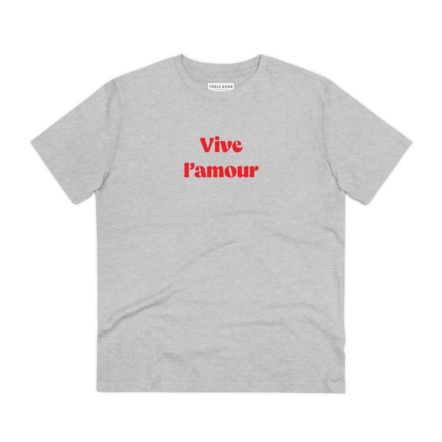 Francophile 'Long Live Love' Organic Cotton T-shirt - Francophile Tshirt