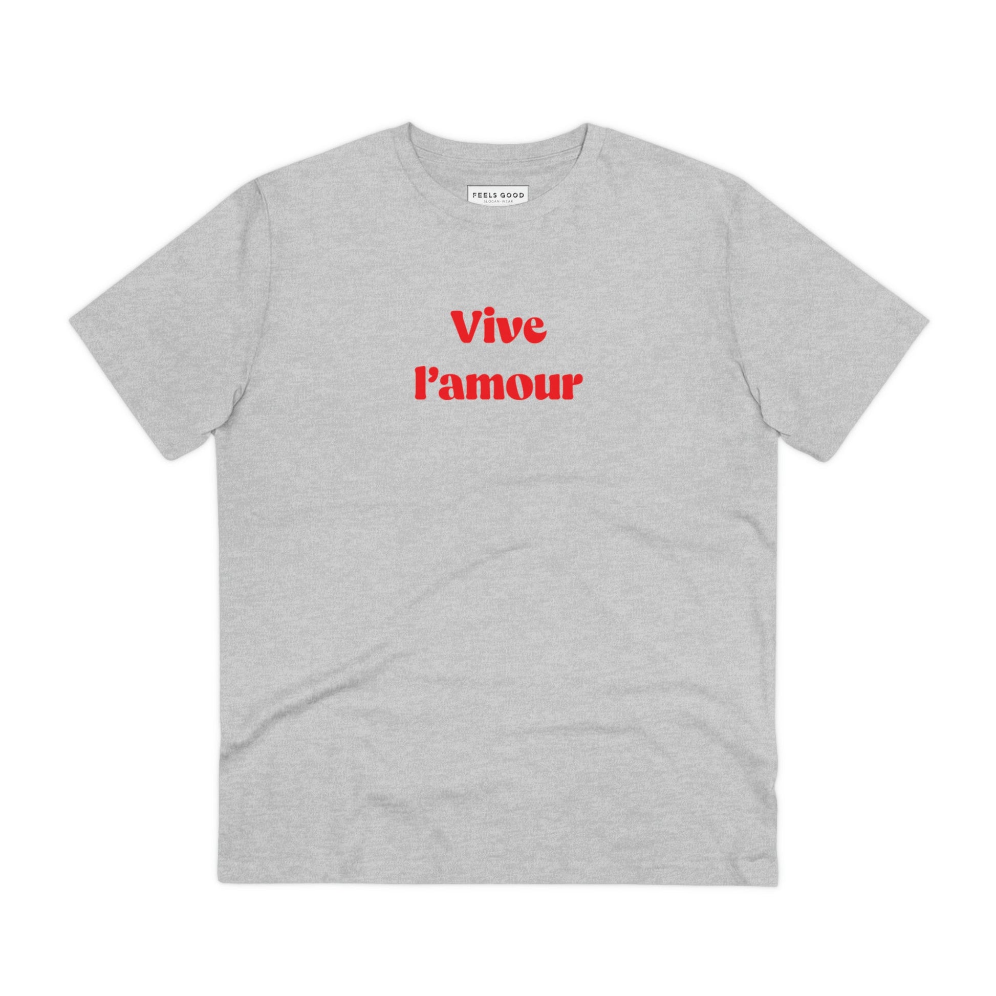 Francophile 'Long Live Love' Organic Cotton T-shirt - Francophile Tshirt
