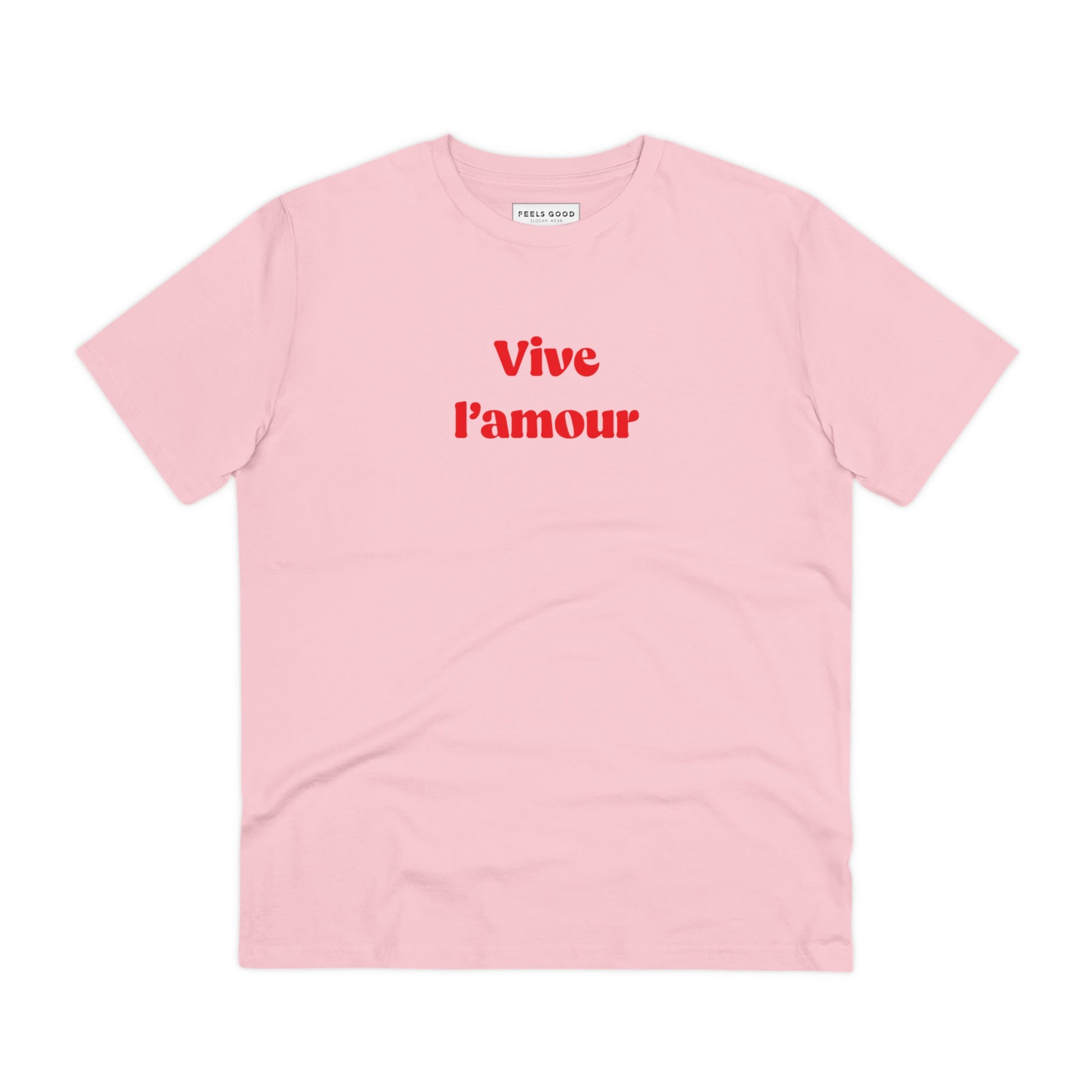 Francophile 'Long Live Love' Organic Cotton T-shirt - Francophile Tshirt