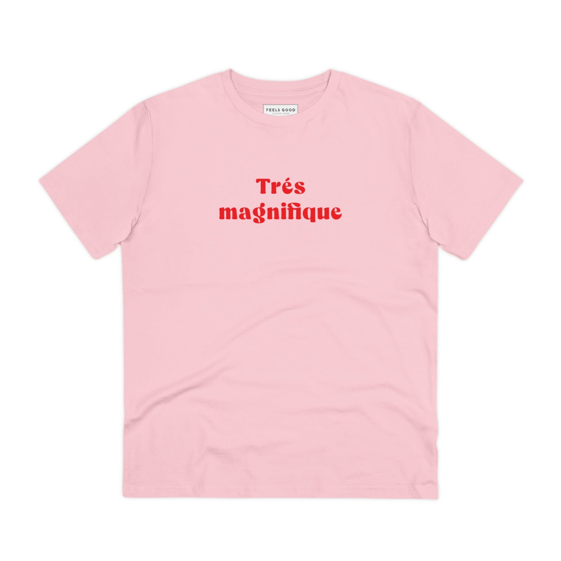 Eco-friendly fashion T-shirt featuring 'Magnificent One' print
