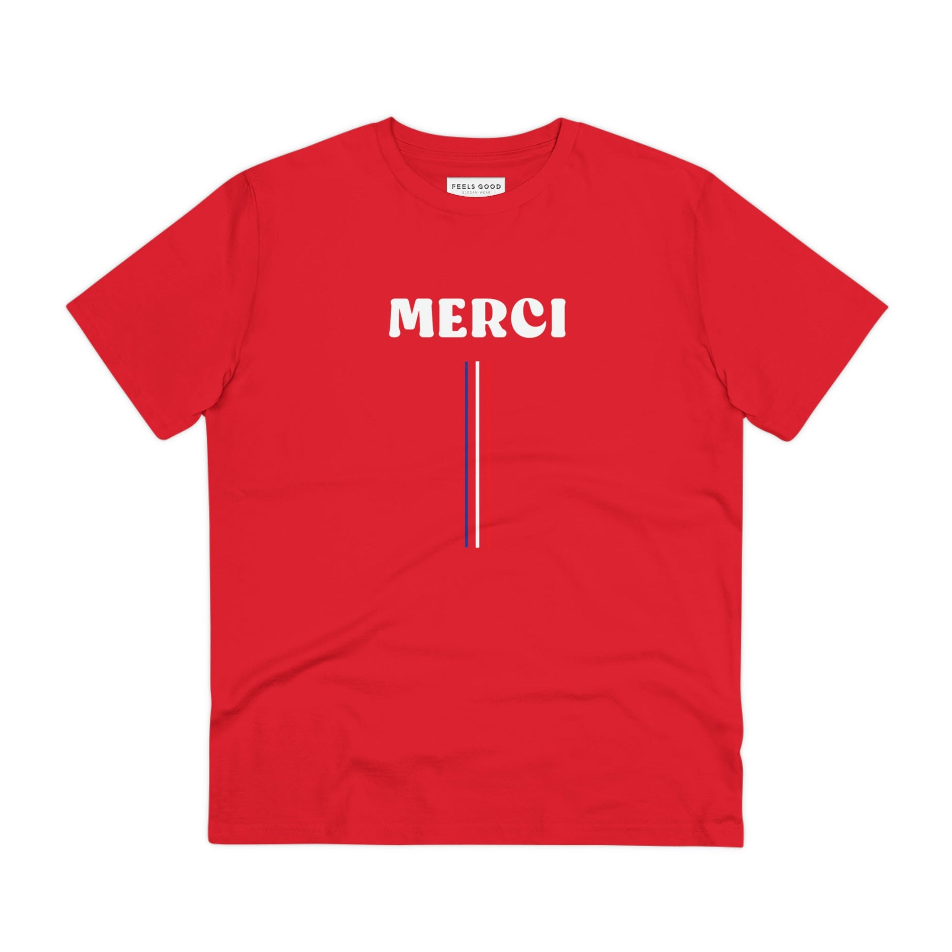 Francophile 'Thank You' Organic Cotton T-shirt - Francophile Tshirt
