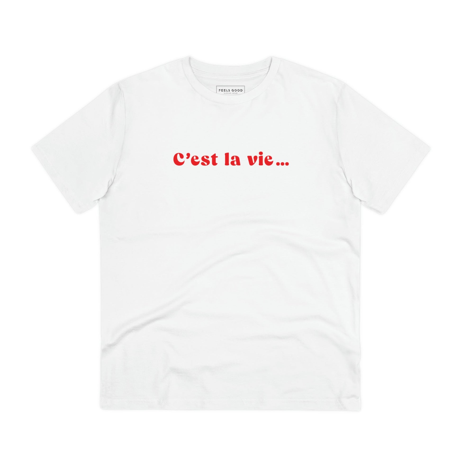 Francophile 'That's Life' Organic Cotton T-shirt - Francophile Tshirt