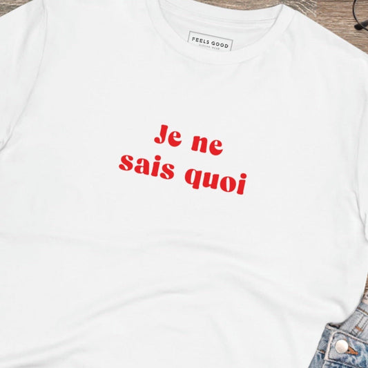 Francophile 'Unique & Special' Organic Cotton T-shirt – chic t shirts in french