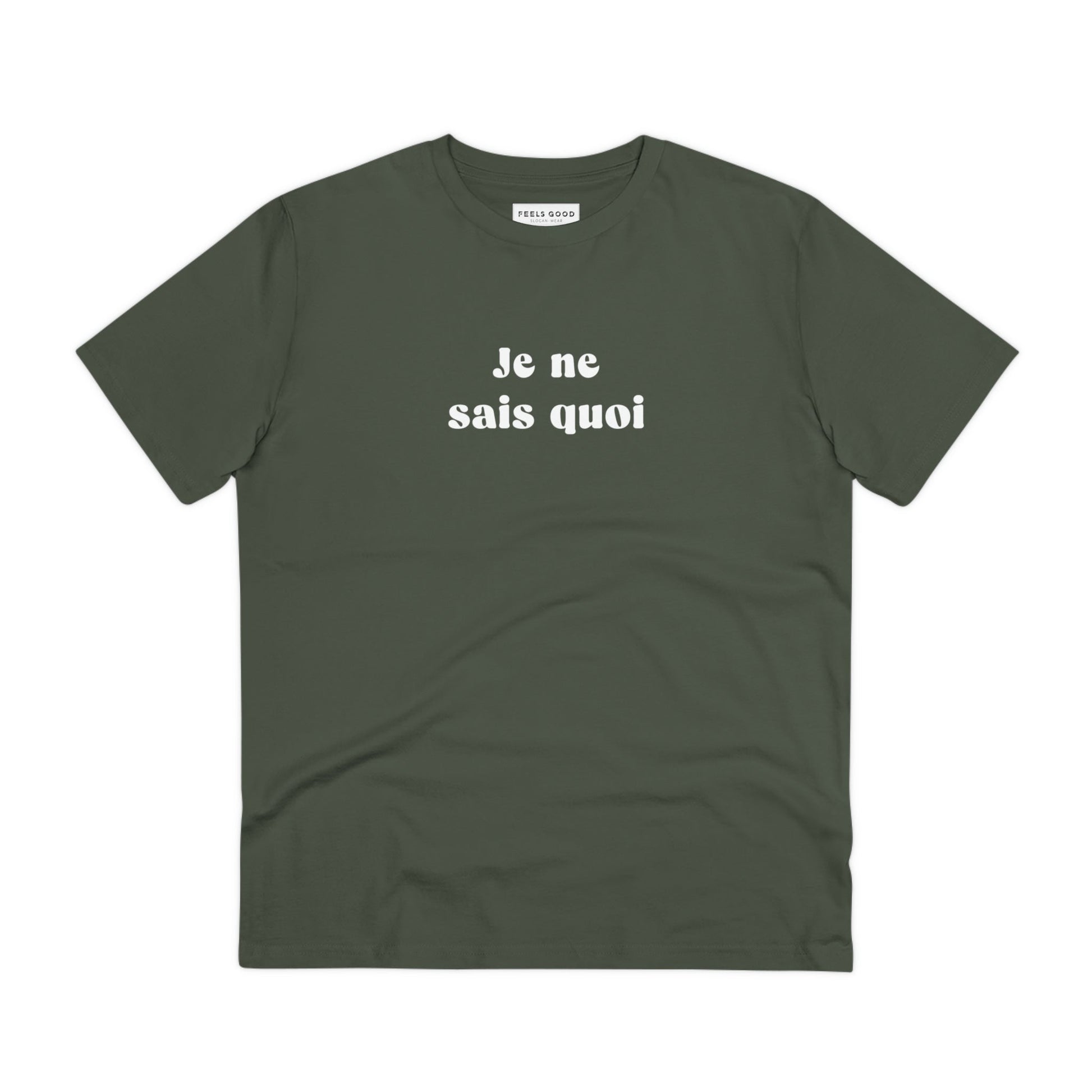 Francophile 'Unique & Special' Organic Cotton T-shirt – clever french slogan tee

