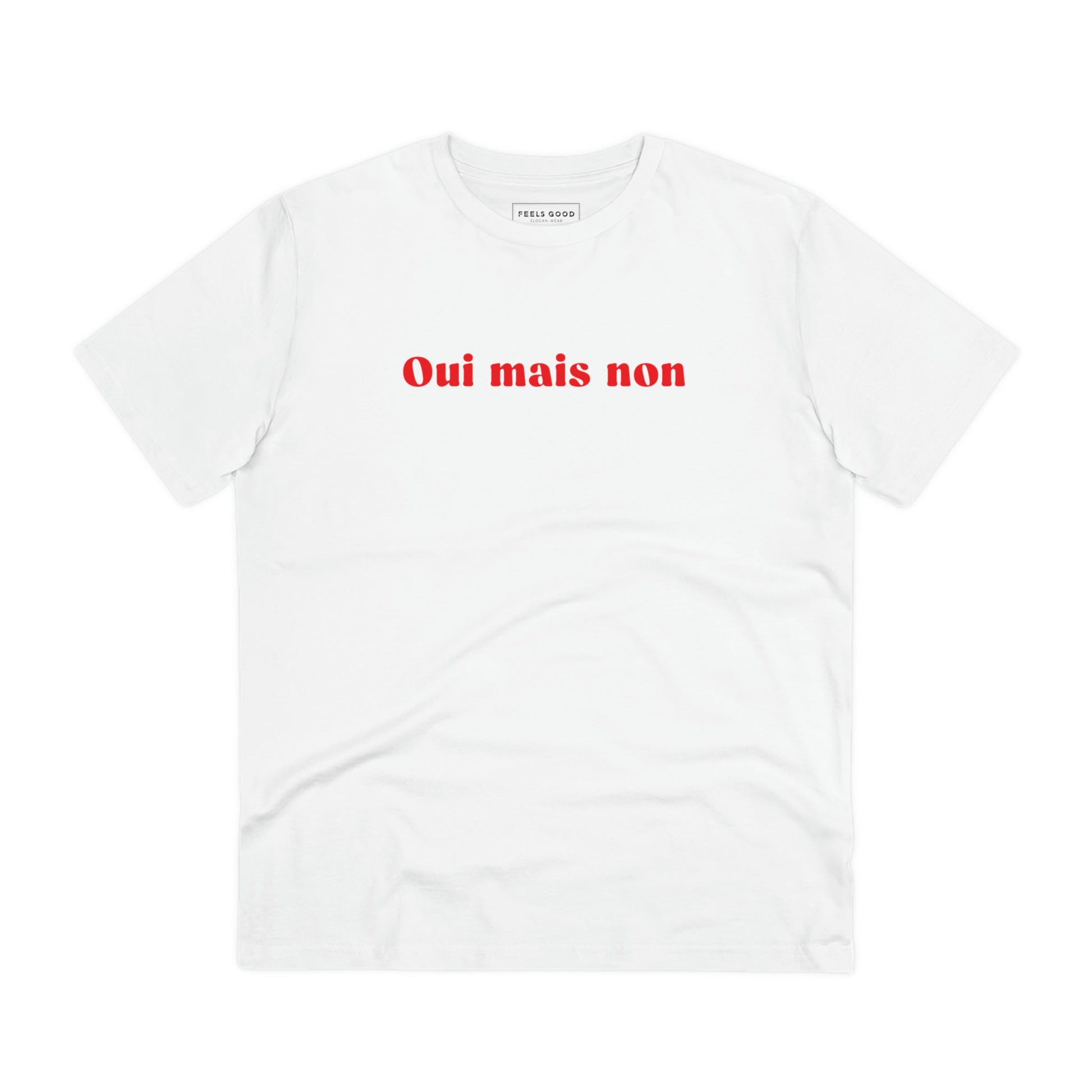 Francophile 'Yes But No' Organic Cotton T-shirt -