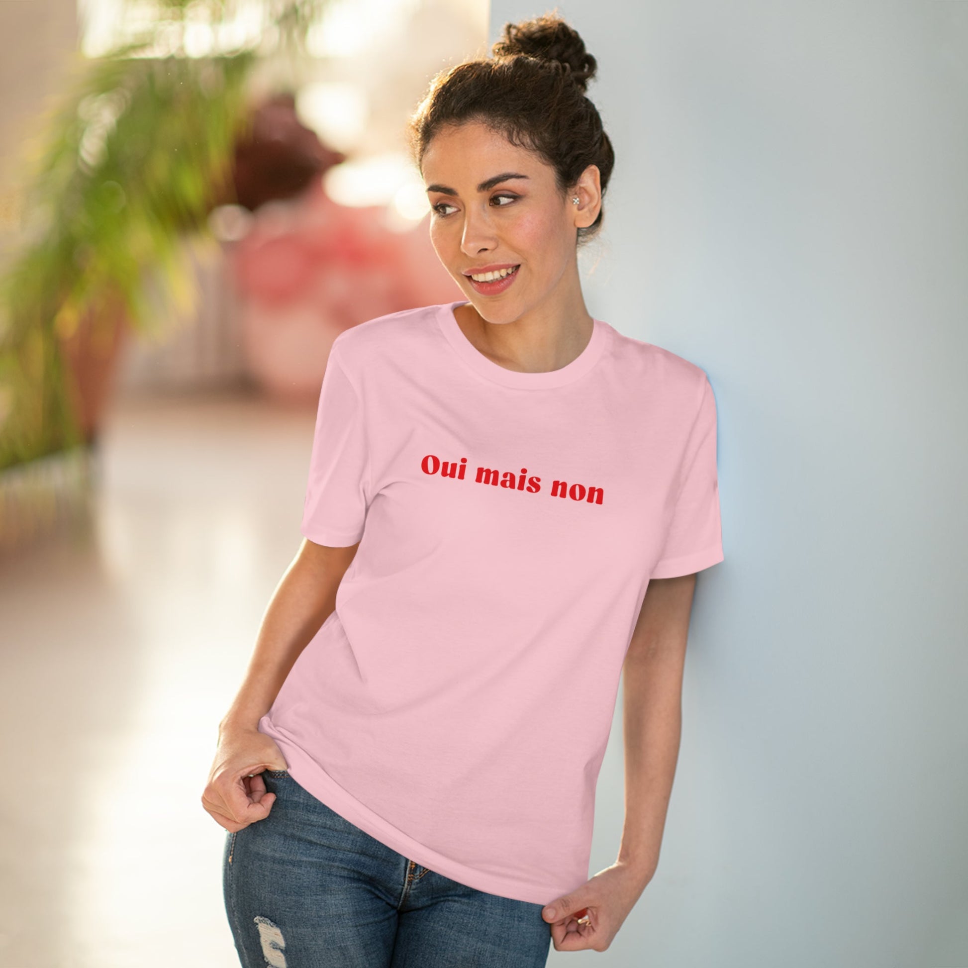 Francophile 'Yes But No' Organic Cotton T-shirt -