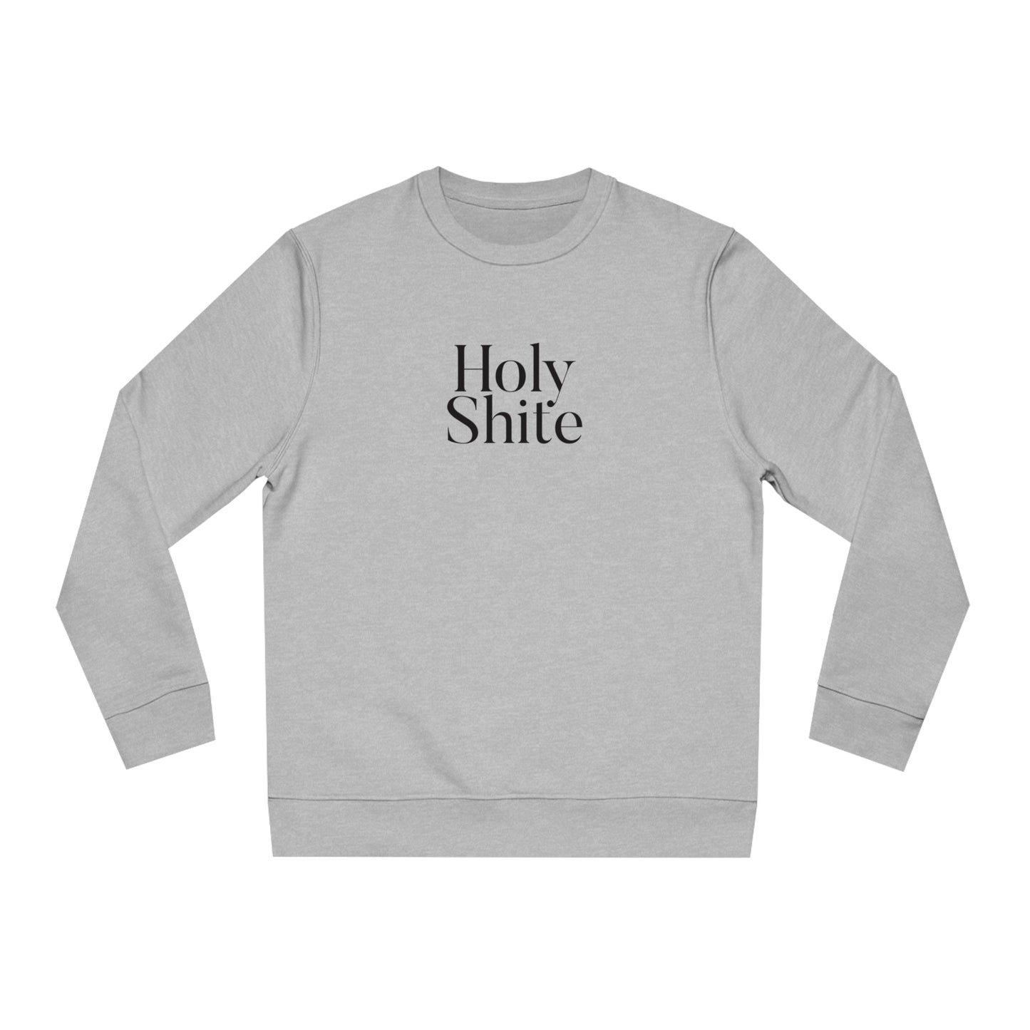 Celebrate Scottish phrases funny with the Glaswegian Slang 'Holy Shite' organic cotton sweatshirt!
