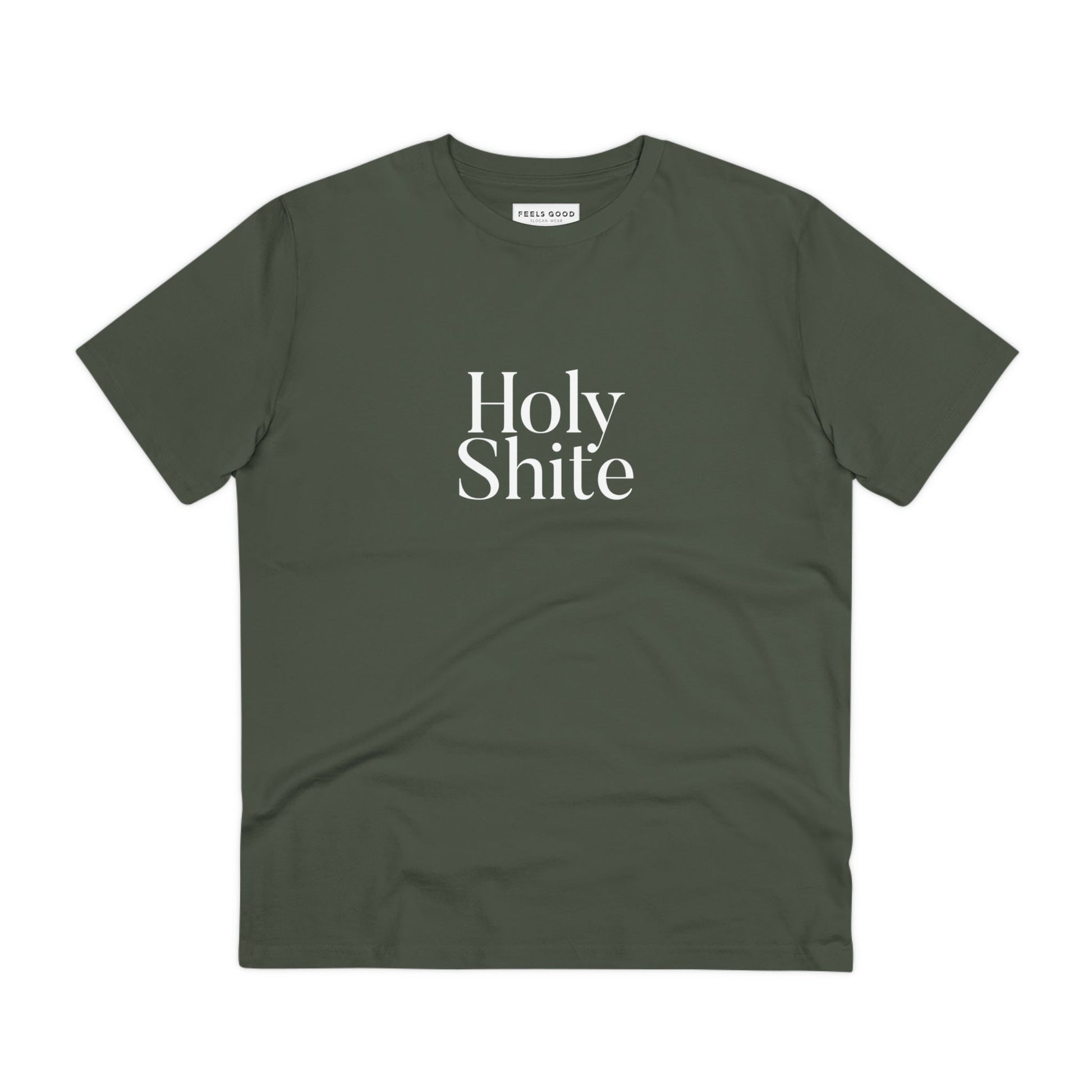 Your go-to Scotland t-shirt! The Glaswegian Slang 'Holy Shite' organic cotton t-shirt is perfect!