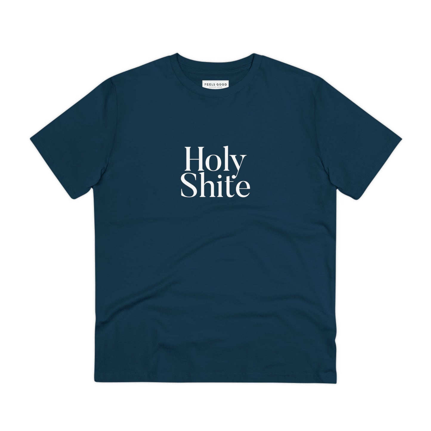 Celebrate Scottish slang phrases with the Glaswegian Slang 'Holy Shite' organic cotton t-shirt!