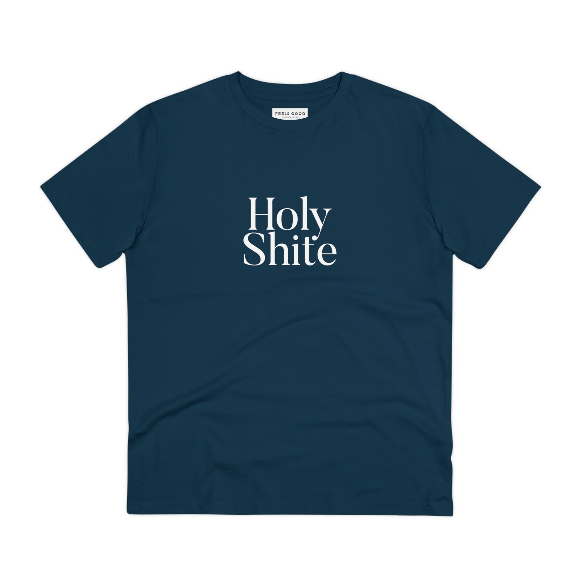 Celebrate Scottish slang phrases with the Glaswegian Slang 'Holy Shite' organic cotton t-shirt!
