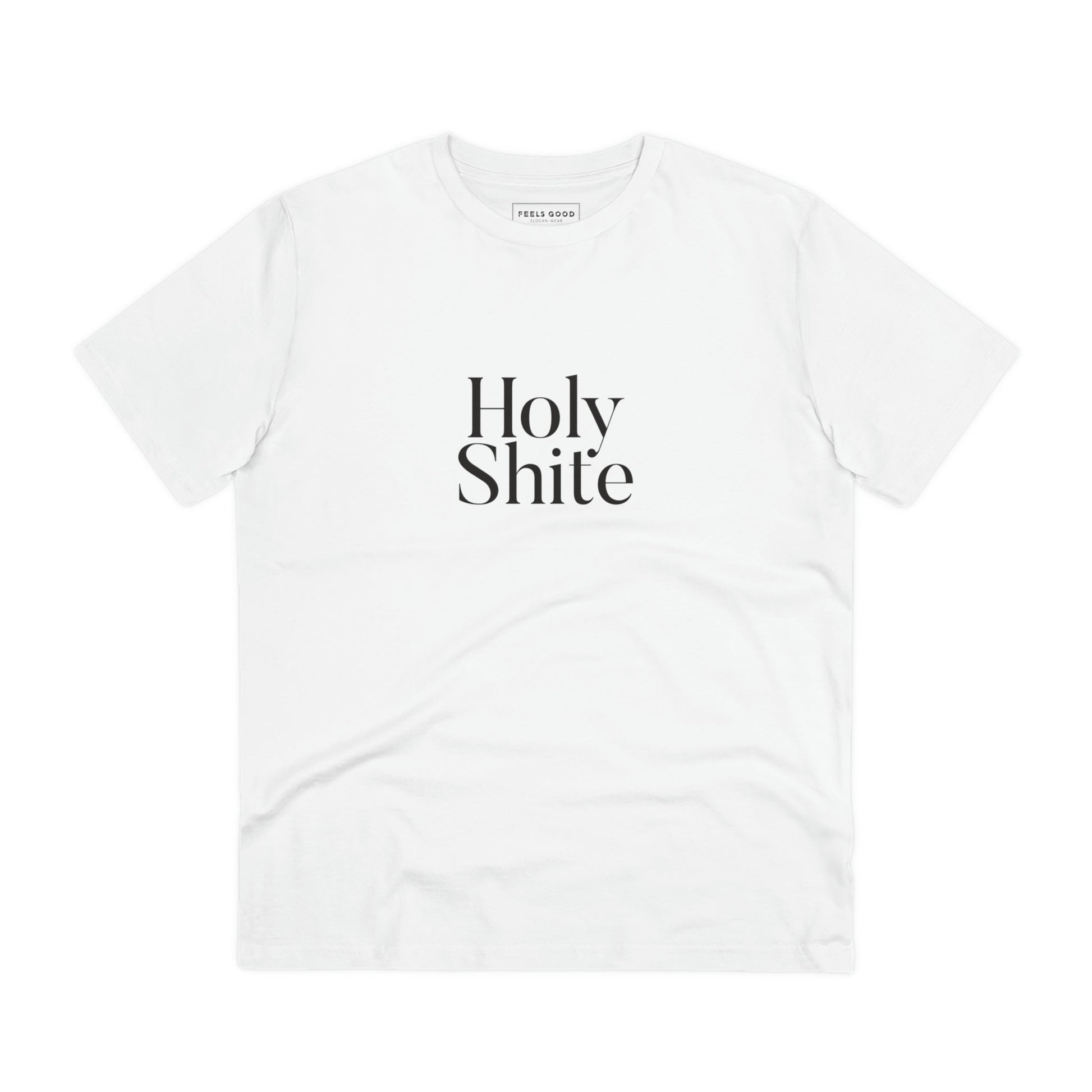 Say it loud with Scottish slang phrases! Get the Glaswegian Slang 'Holy Shite' organic cotton t-shirt.