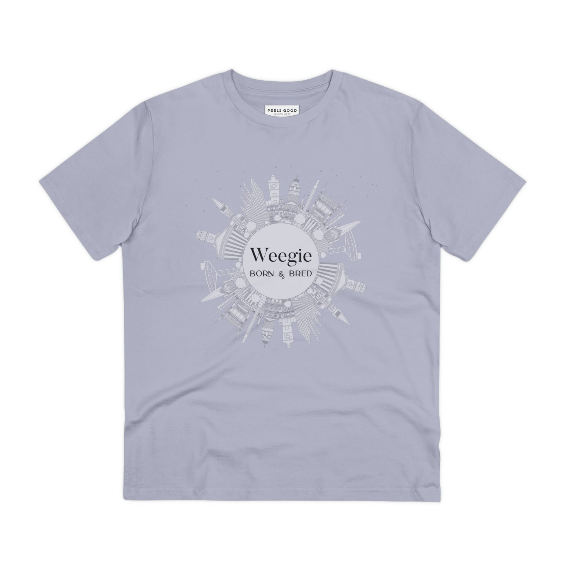 Love T-shirts Scotland? Get the Glaswegian Slang 'Weegie Born & Bred' organic cotton tee for yourself!