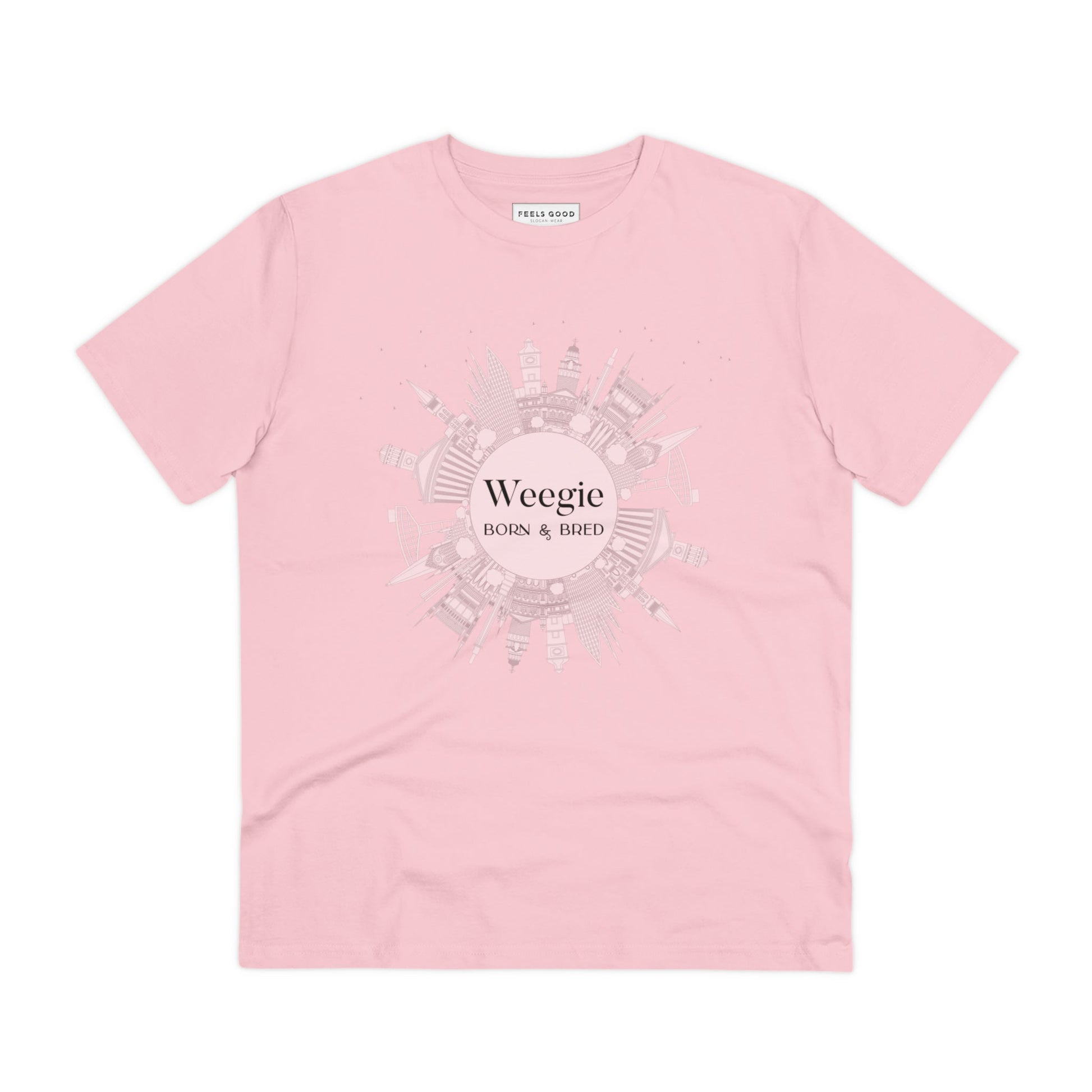 The T-shirt Scottish heritage lovers need! Glaswegian Slang 'Weegie Born & Bred' tee is a true classic.