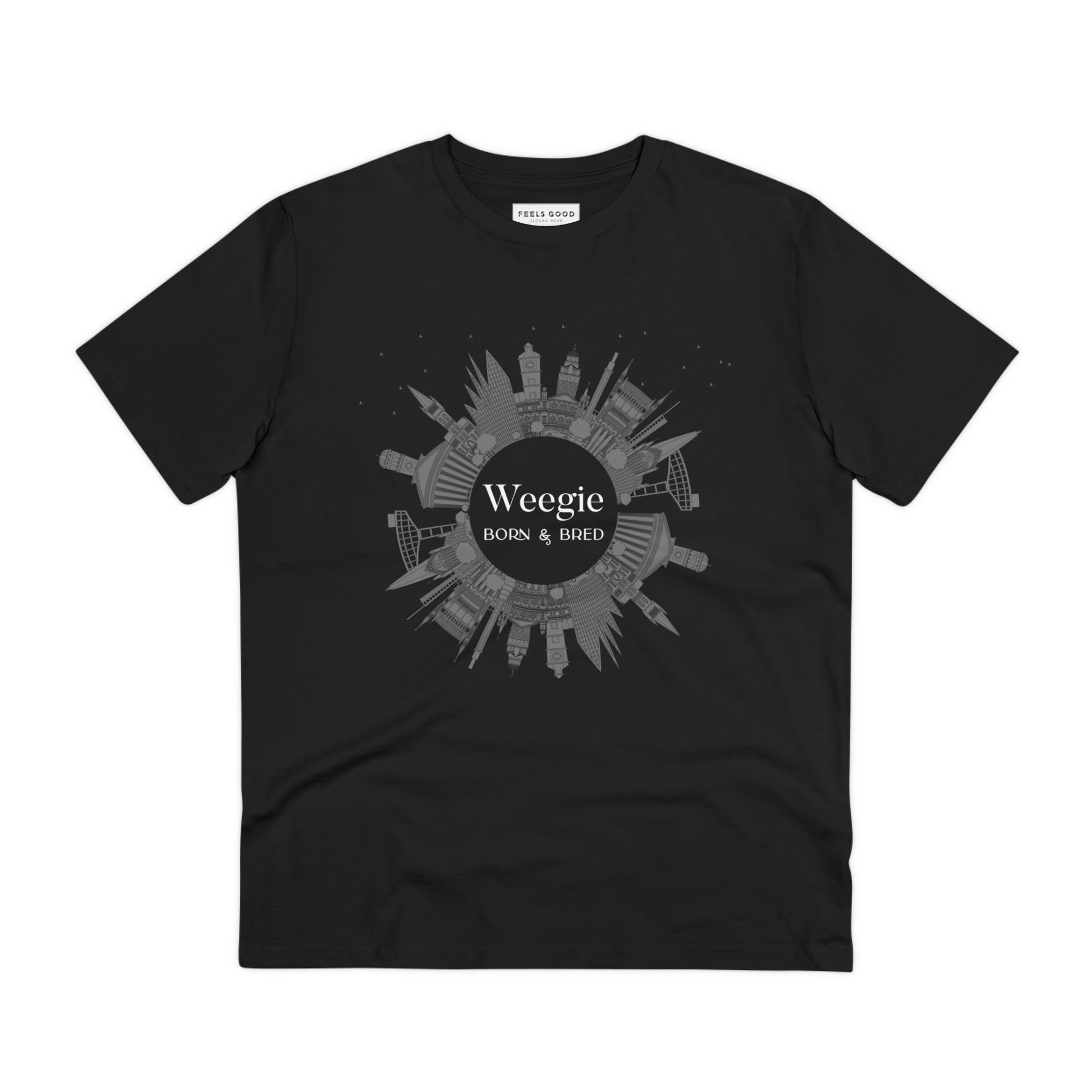 Love Scottish words and phrases? Wear the Glaswegian Slang 'Weegie Born & Bred' organic cotton t-shirt!