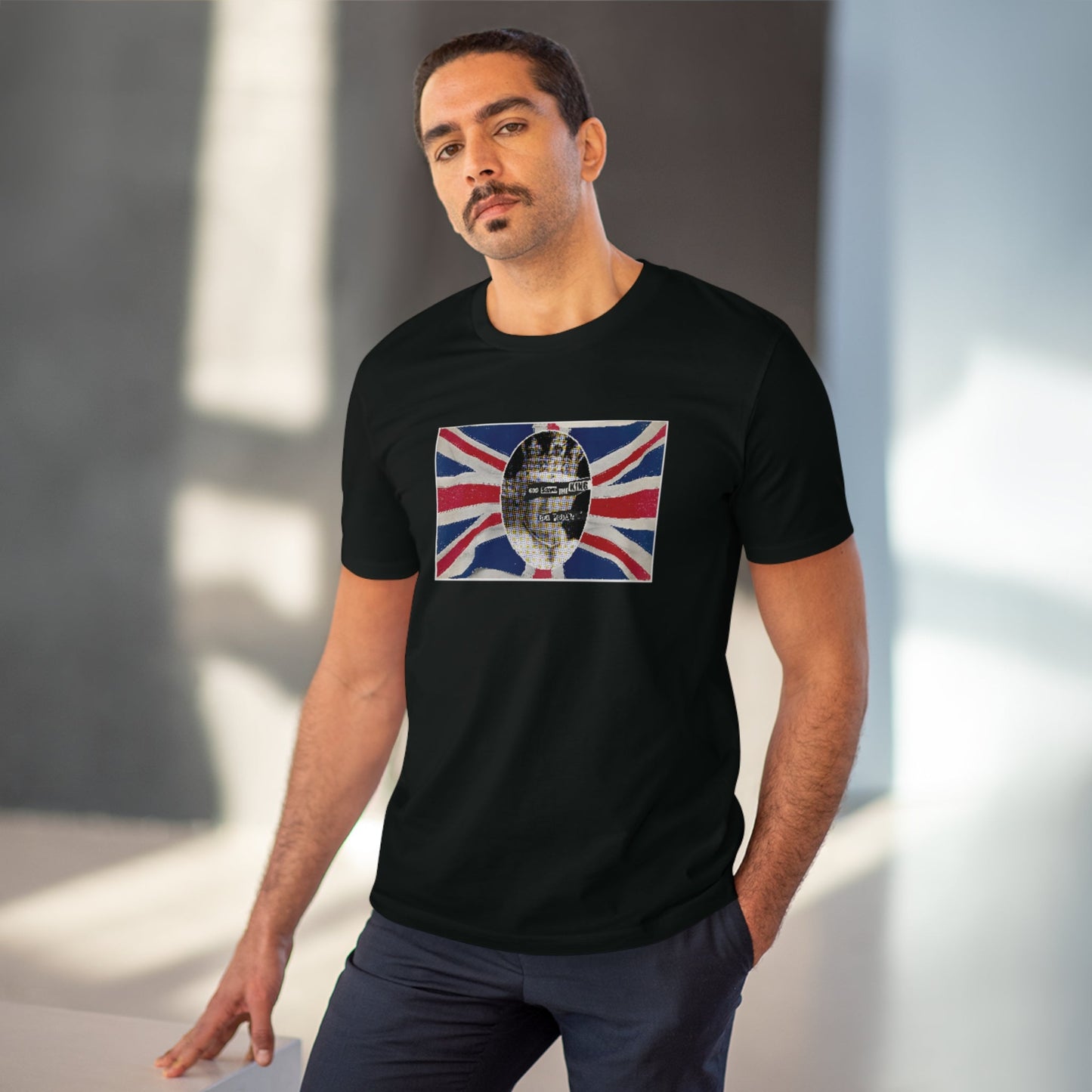Positive thinking day tee: Sex Pistols God Save The King tee.
