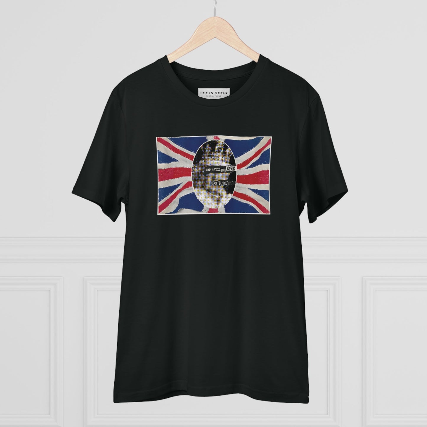 Unique best t-shirt: Sex Pistols God Save The King organic.
