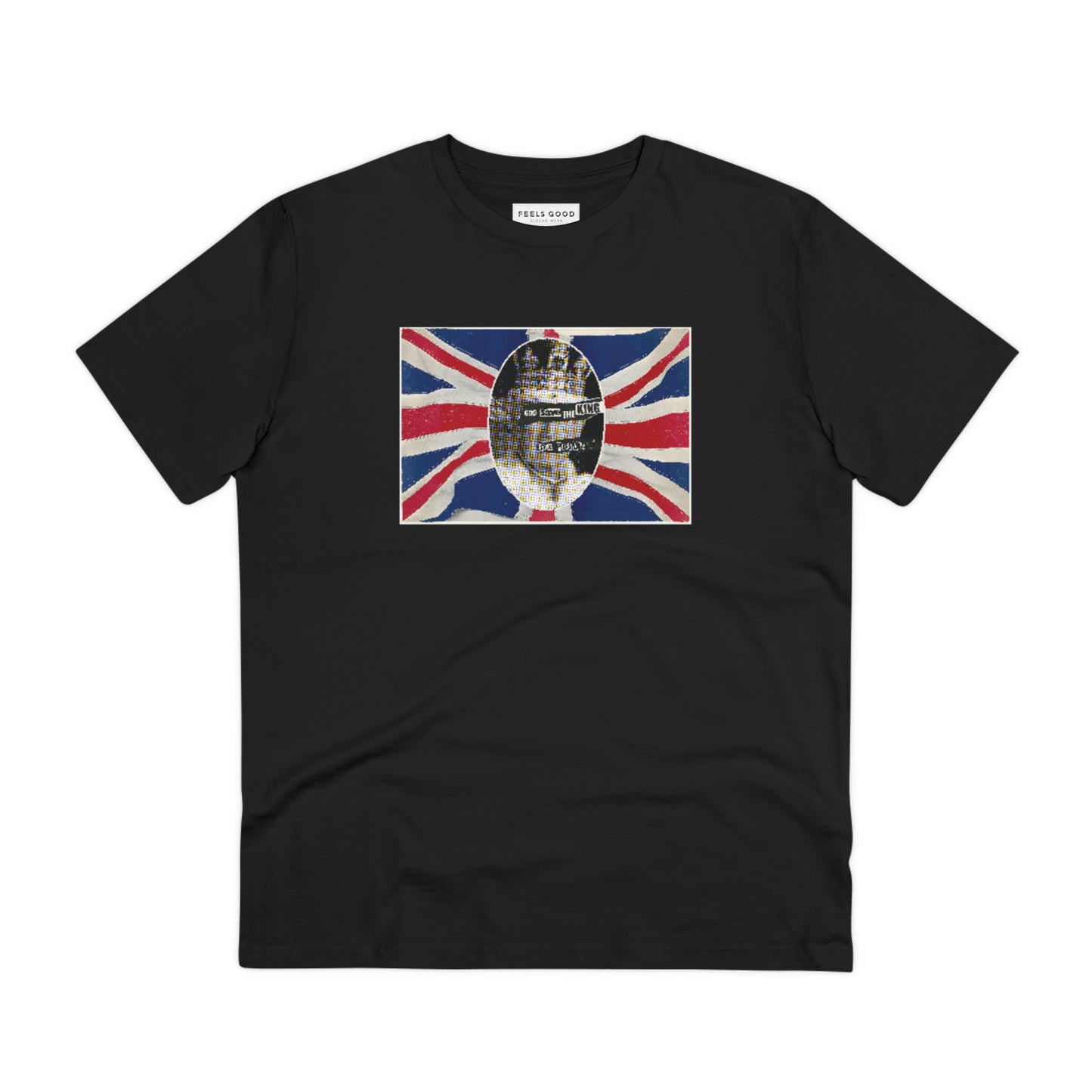 Shop best t-shirts: Sex Pistols God Save The King cotton.
