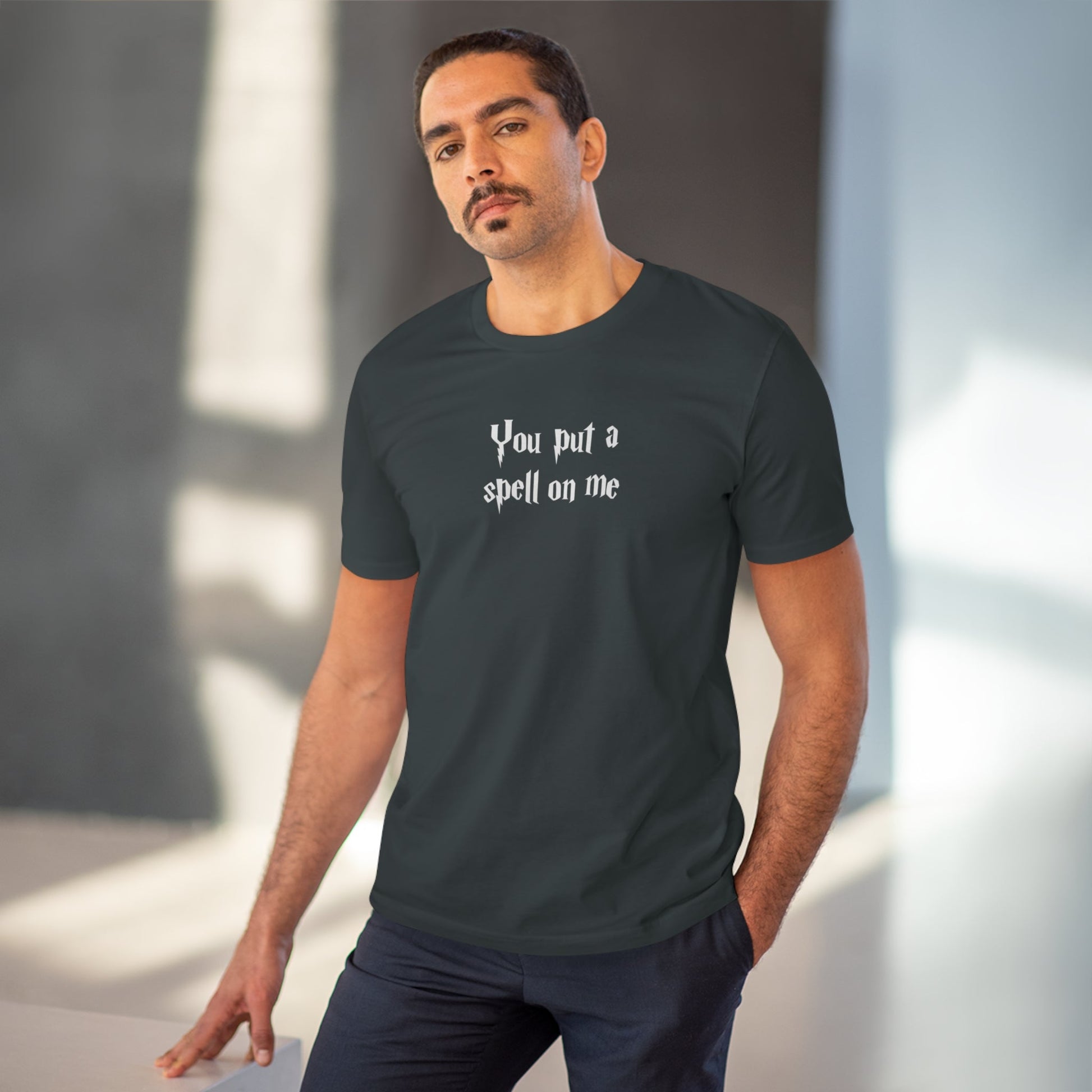 Harry Potter 'You Put A Spell On Me' Organic Cotton T-shirt - shop street style For Men