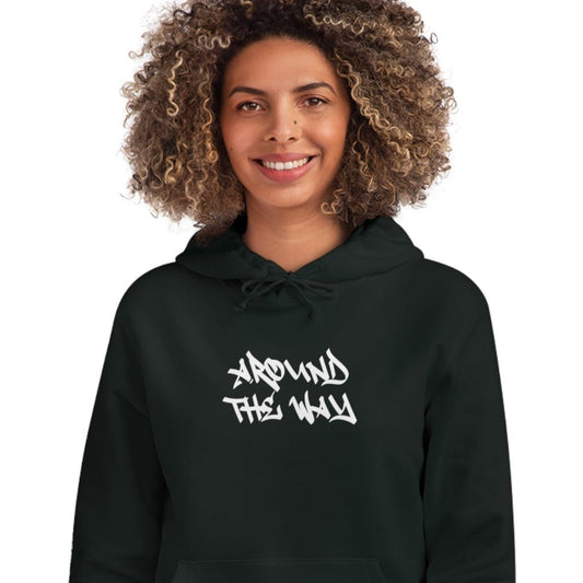 Hip Hop 'Around The Way' Organic Cotton Hoodie – mens streetwear hoodie

