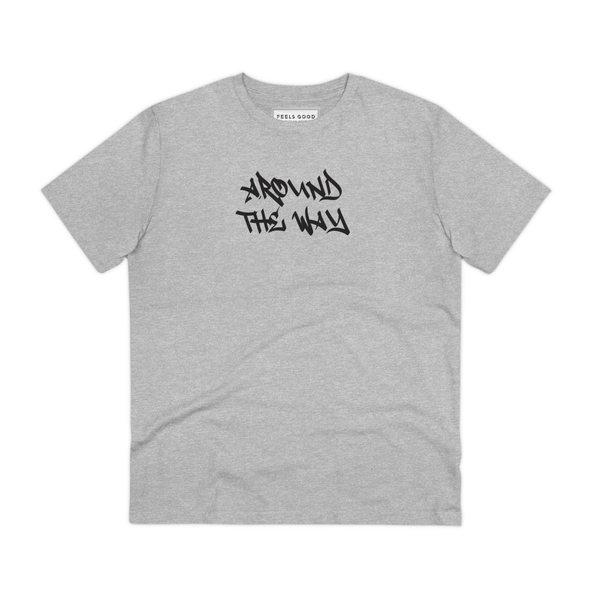 Hip Hop 'Around The Way' Organic Cotton T-shirt – Hip hop t shirts for trendy street style.