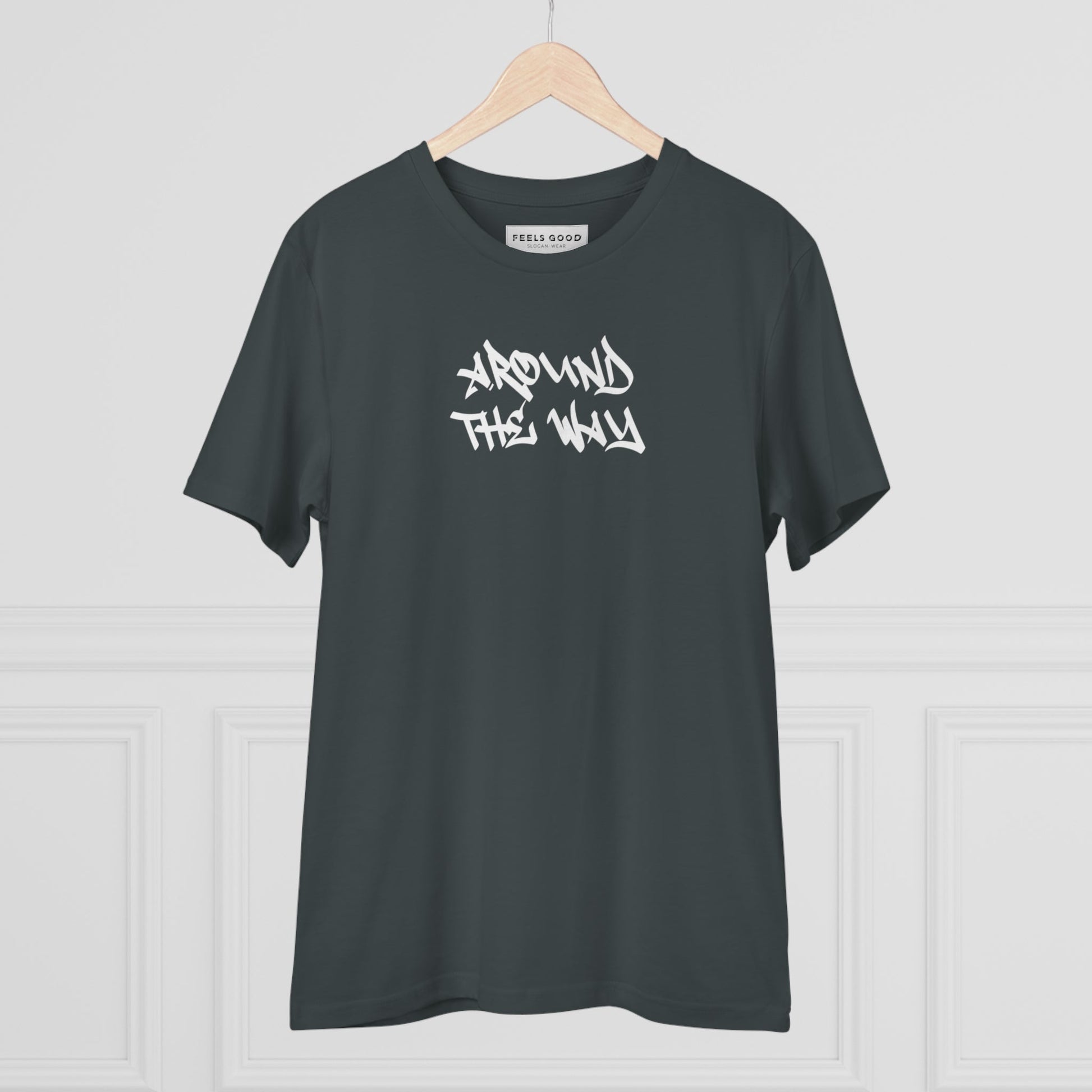 Hip Hop 'Around The Way' Organic Cotton T-shirt - Hip Hop Tshirt