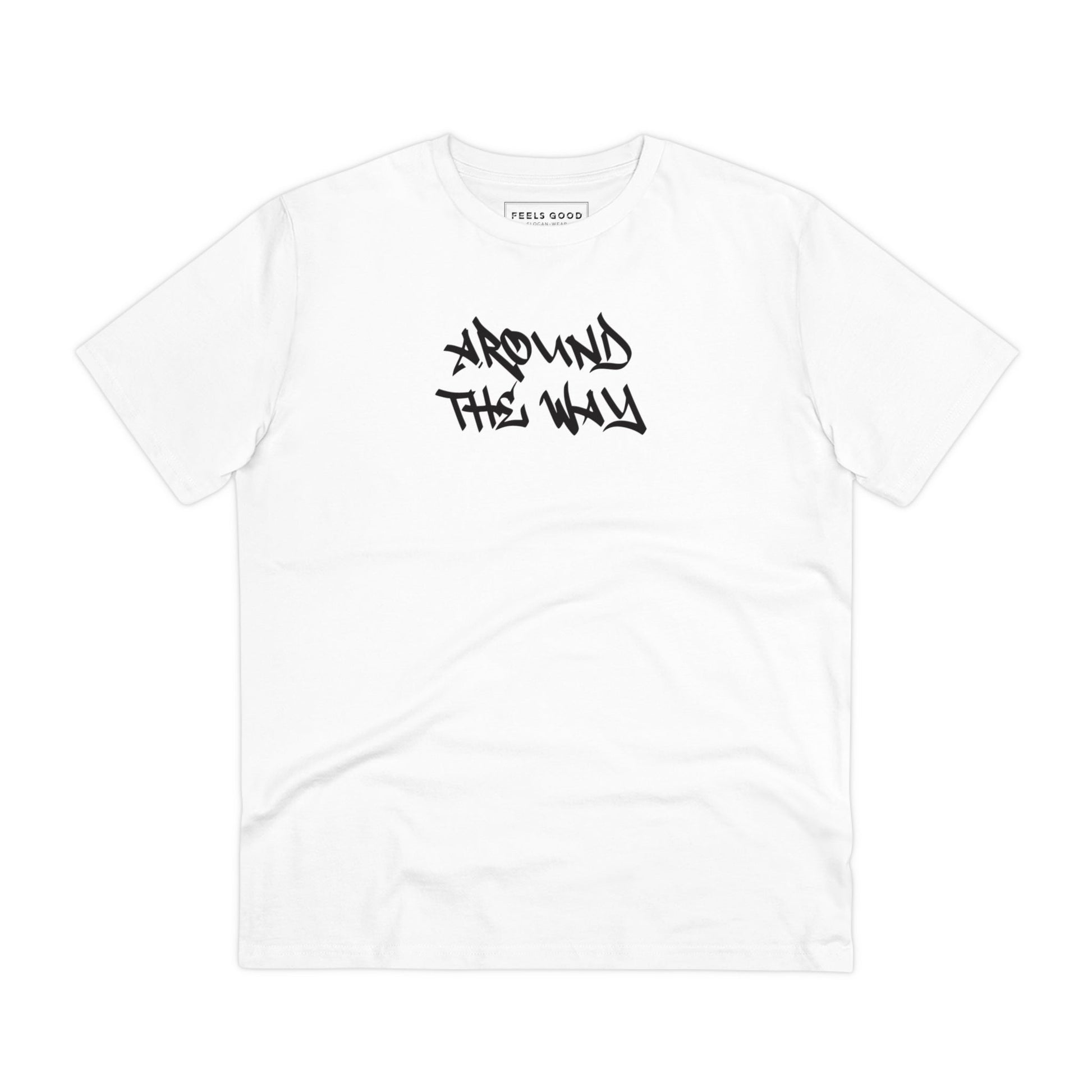 Hip Hop 'Around The Way' Organic Cotton T-shirt – Michael Jackson t shirt for legendary style.