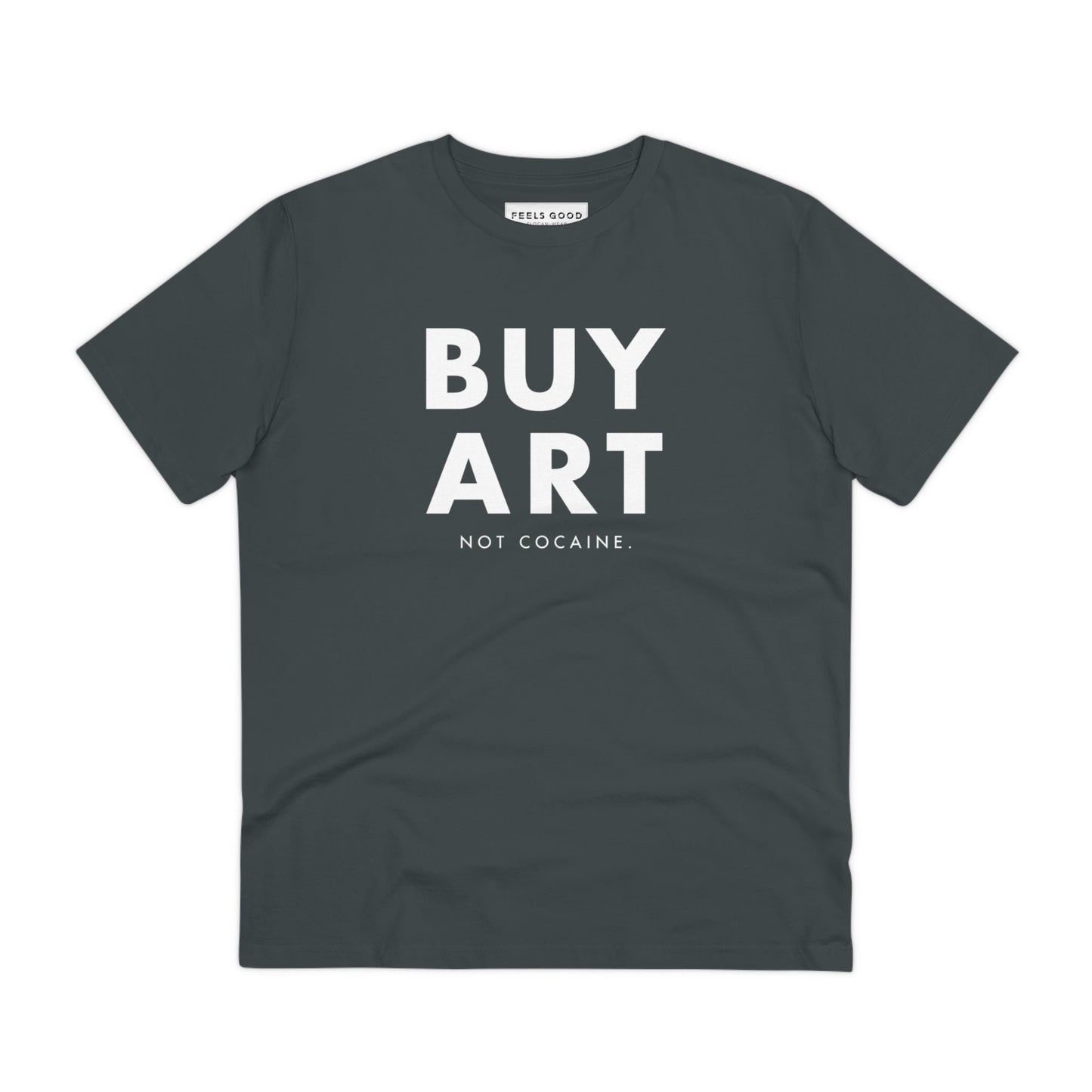 The ultimate Michael Jackson T-shirt alternative – Hip Hop 'Buy Art, Not Cocaine' T-shirt.