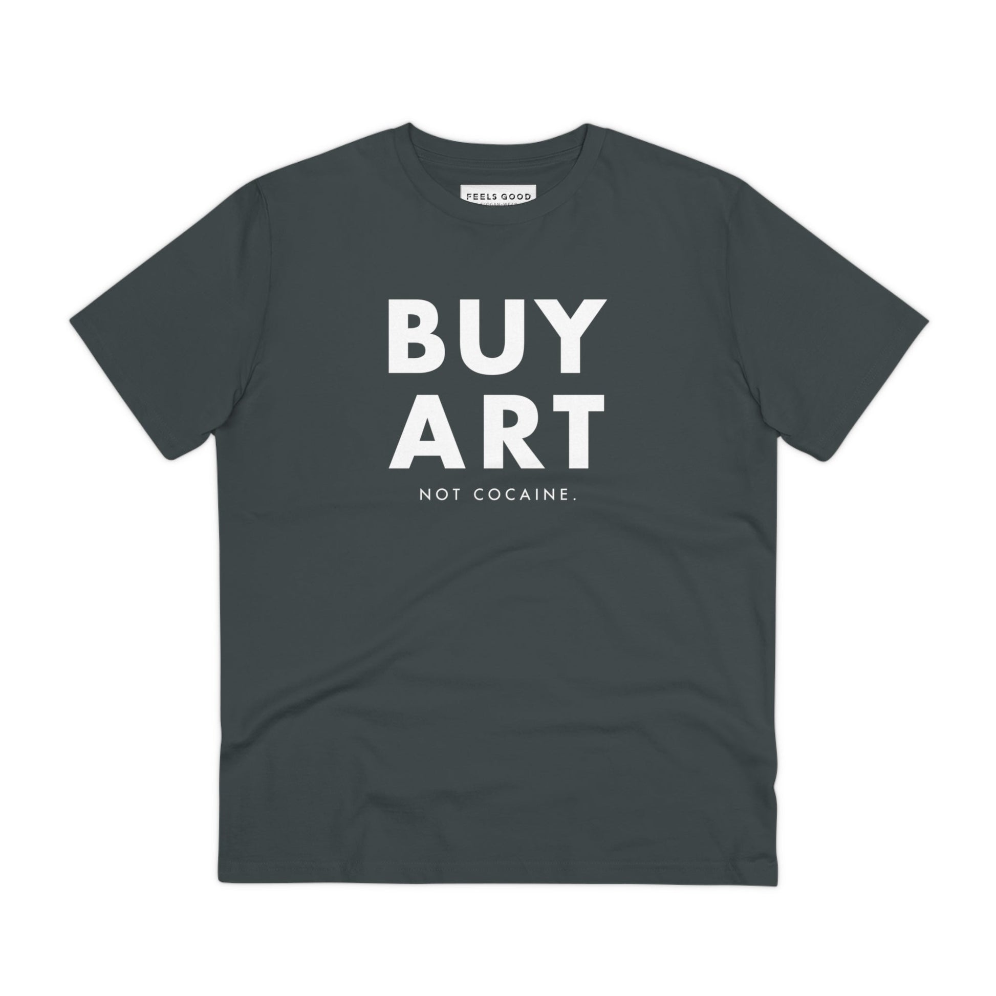 The ultimate Michael Jackson T-shirt alternative – Hip Hop 'Buy Art, Not Cocaine' T-shirt.