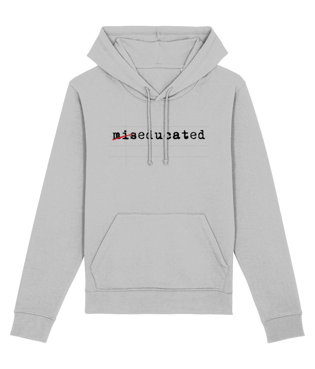 Hip Hop 'Miseducated' Organic Cotton Hoodie - Cool Hoodie