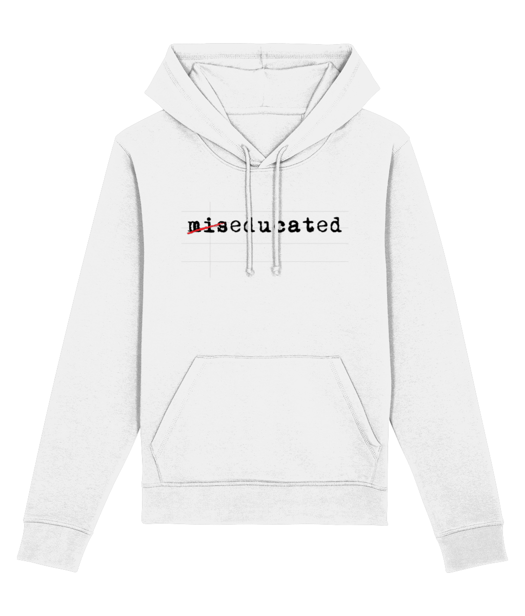 Hip Hop 'Miseducated' Organic Cotton Hoodie - Cool Hoodie