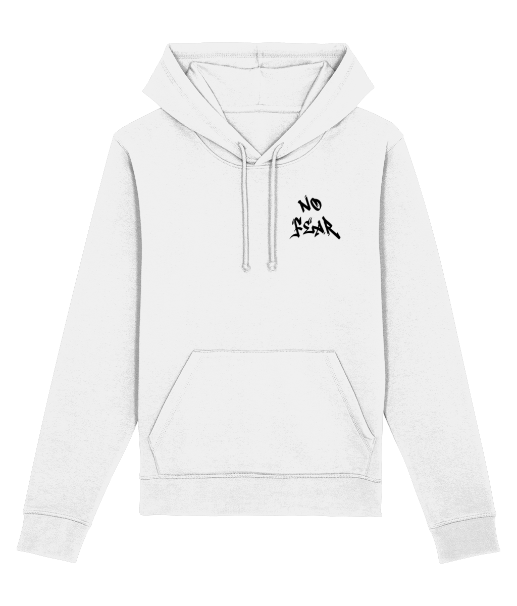 ‘No Fear’ hoodie with a powerful hip hop-inspired message