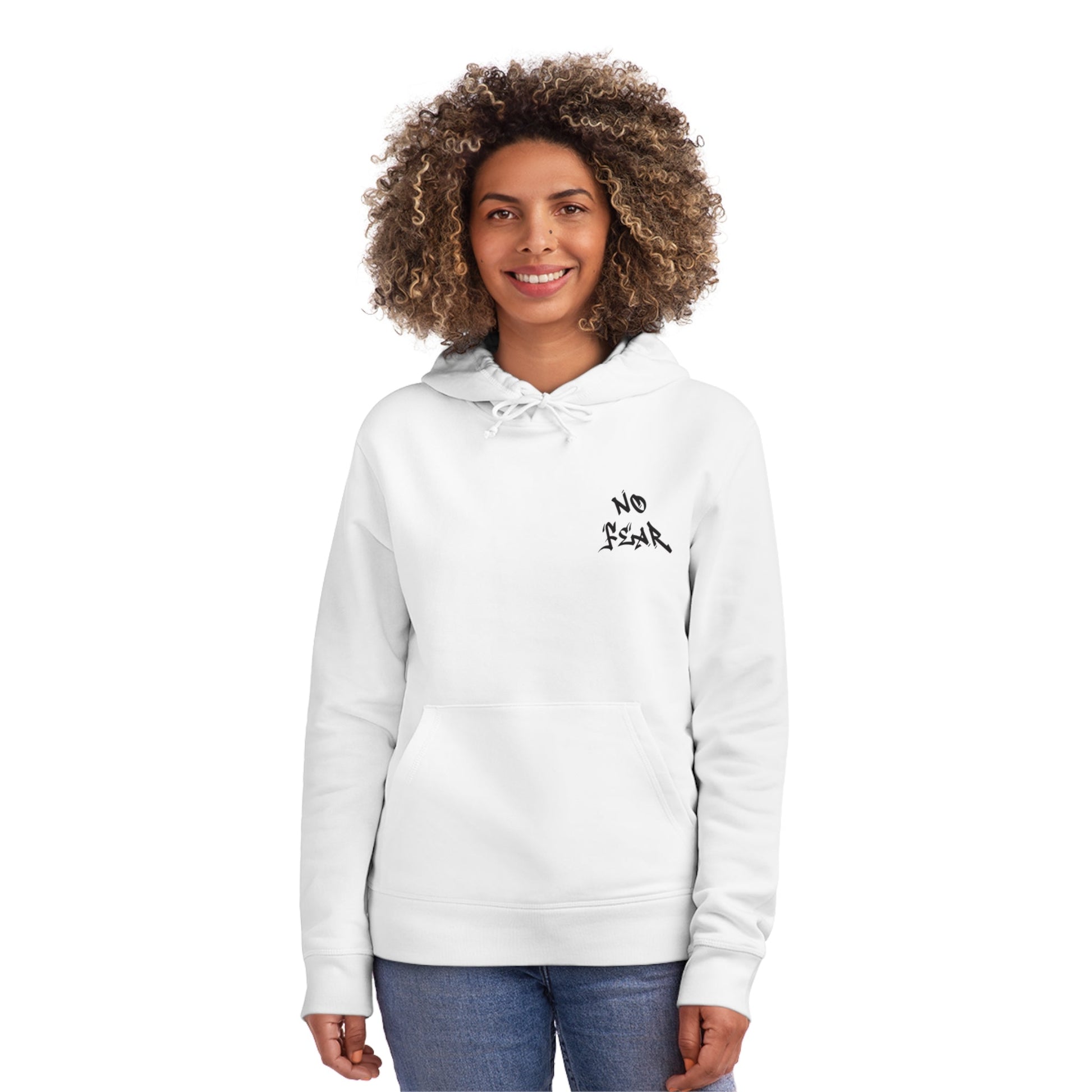 ‘No Fear’ graphic hoodie for urban streetwear fans