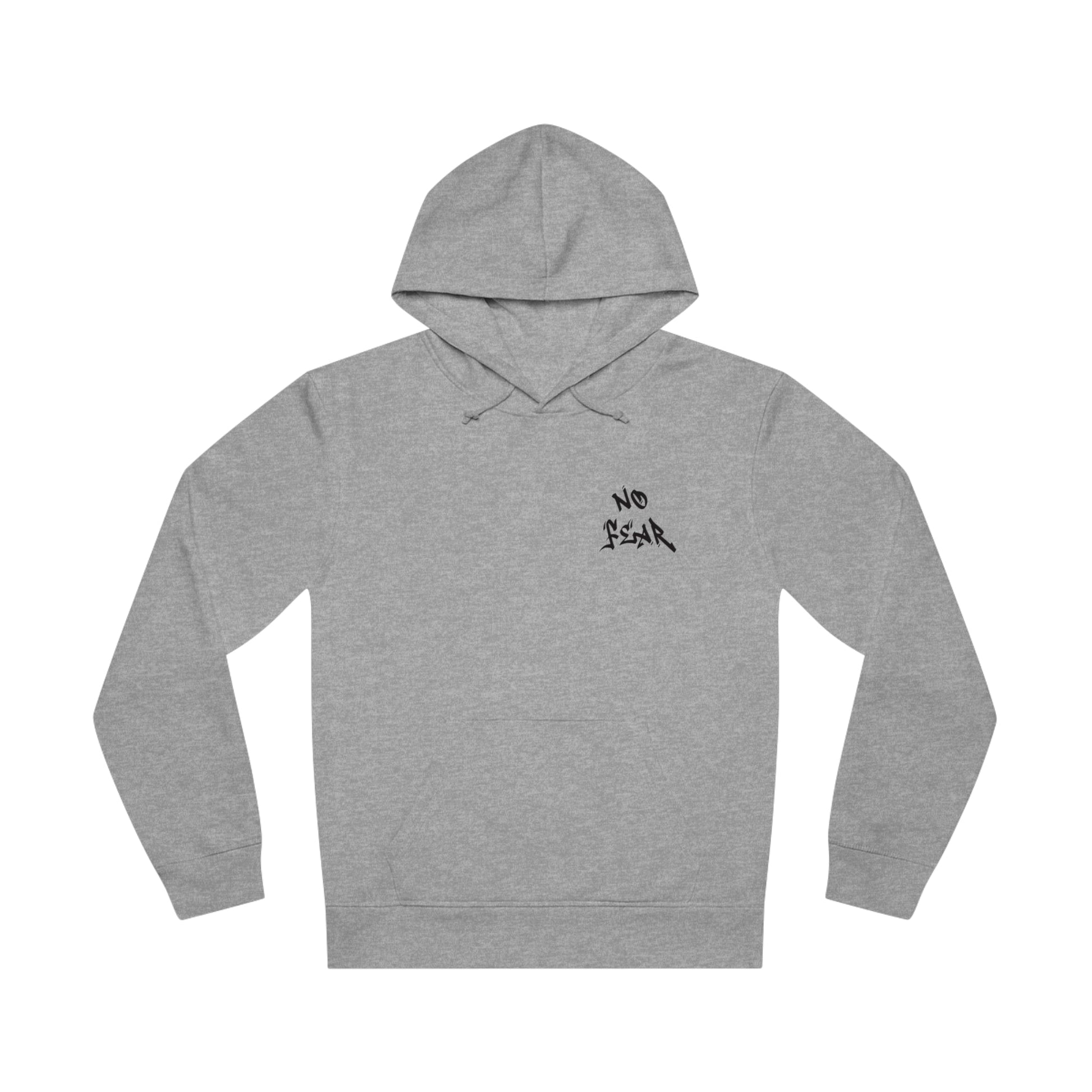 Fashion-forward hoodie with ‘No Fear’ bold lettering
