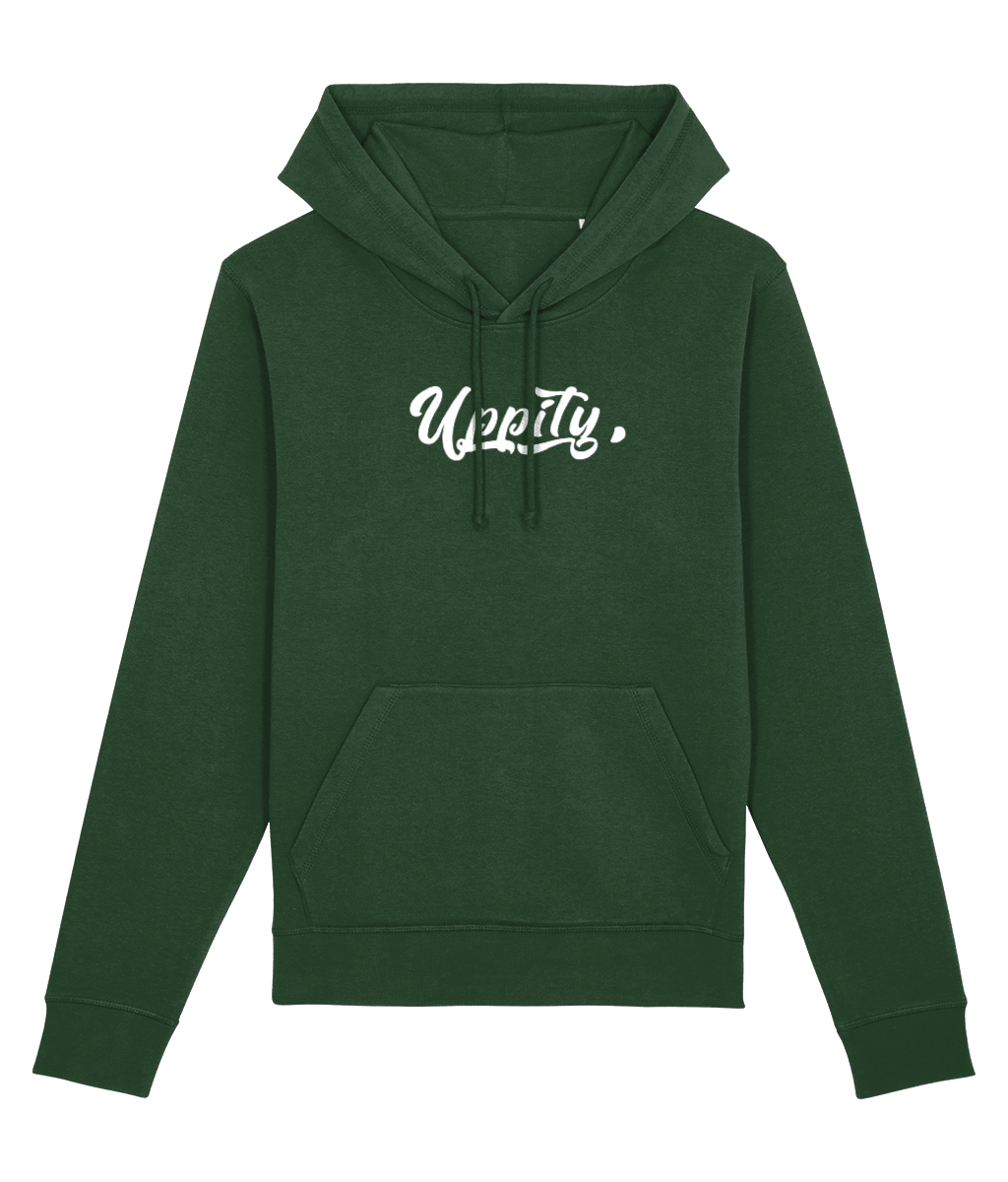 Music hoodie with a statement ‘Uppity’ graphic print